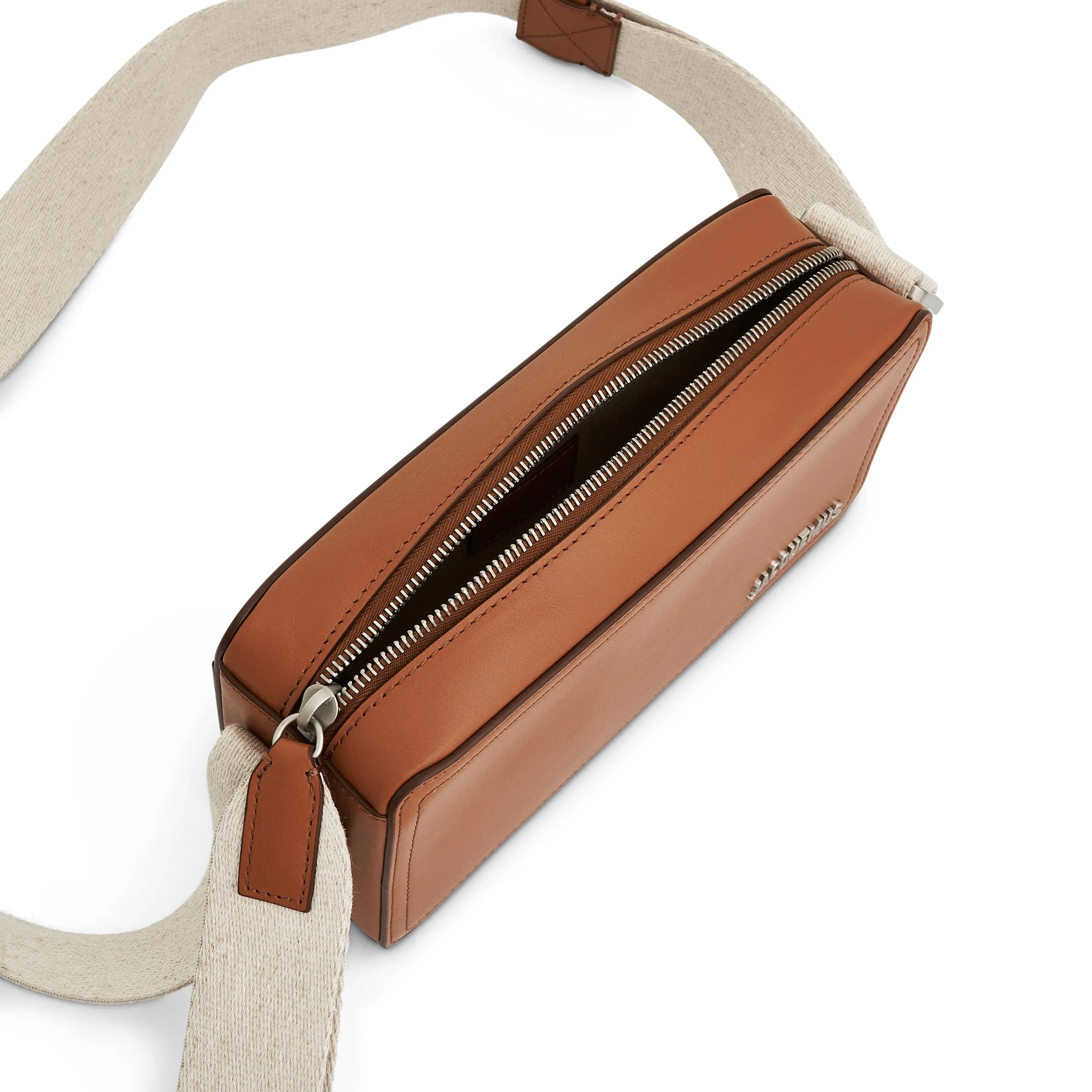 Le Cuerda Horizontal Leather Bag in Light Brown 2 sold by MARAIS product image thumbnail 5