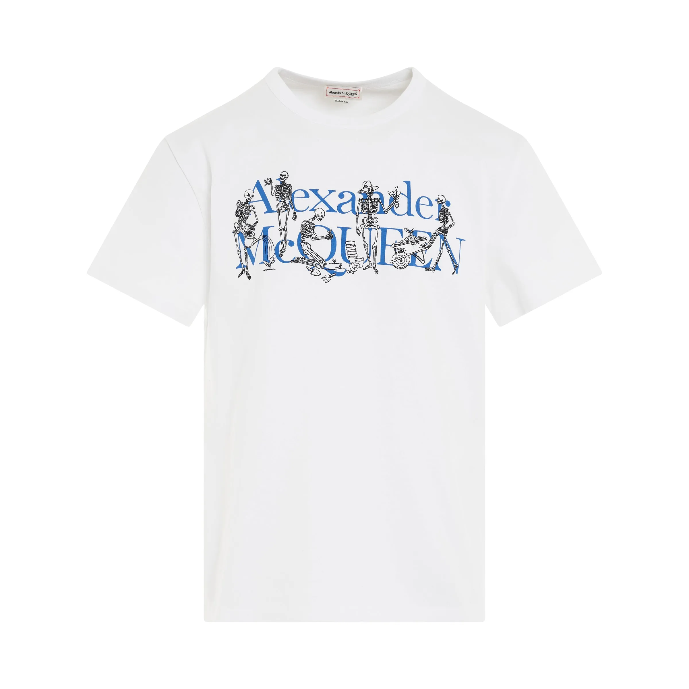 Garden Skeleton T-Shirt in White sold by MARAIS