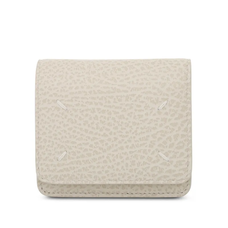 Four Stitches Chain Wallet in Grey sold by MARAIS