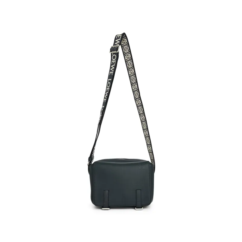 Military Messenger XS Bag in Deep Navy sold by MARAIS