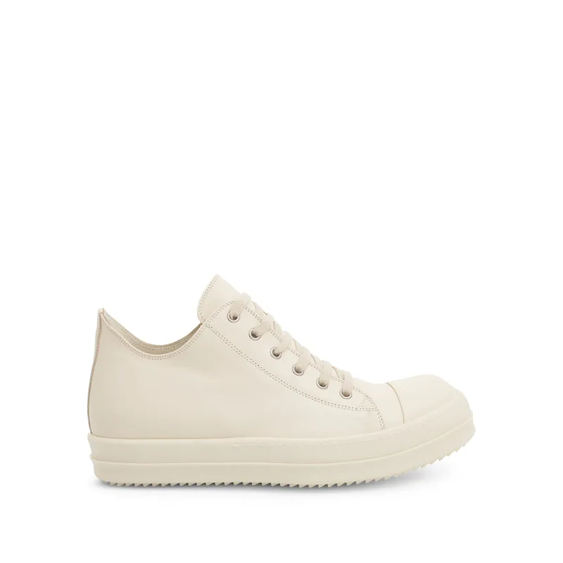 EDFU Low Leather Sneakers in Milk sold by MARAIS