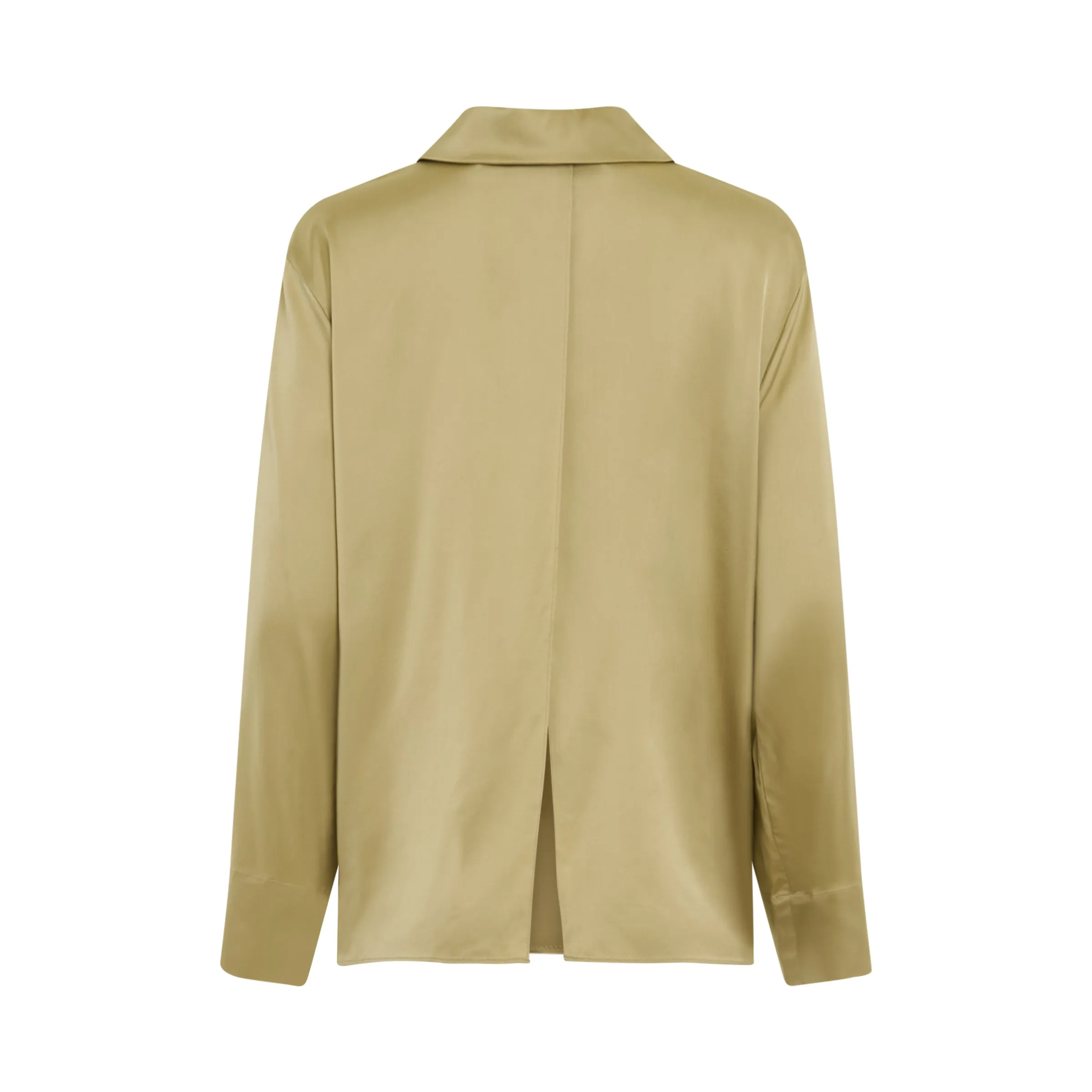 Notte Open Charm Shirt in Light Khaki sold by MARAIS product image thumbnail 4