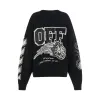 Varsity Bling Cardigan in Black sold by MARAIS