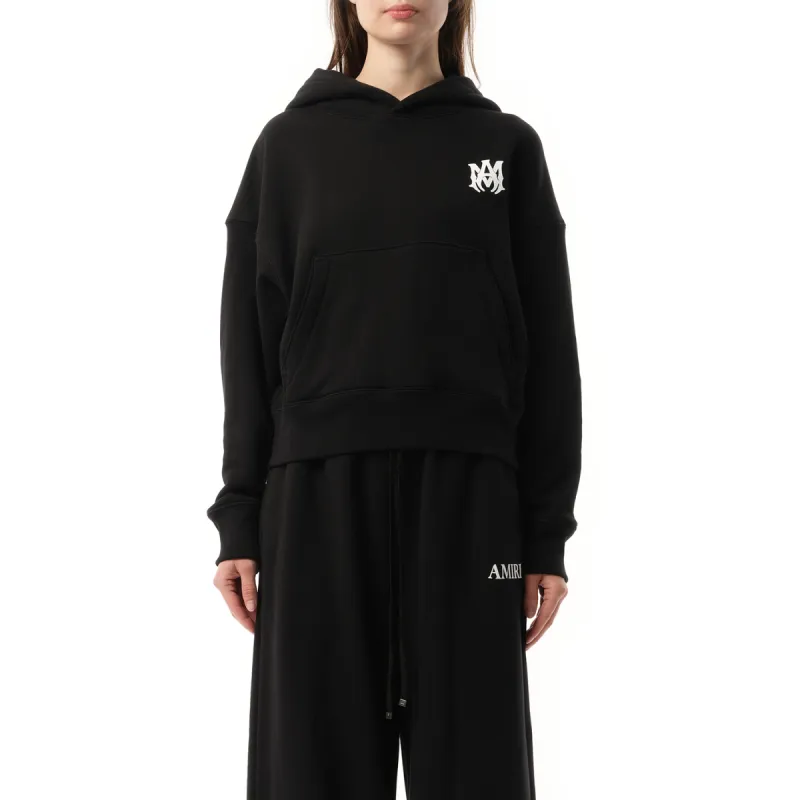 MA Core Logo Hoodie in Black sold by MARAIS