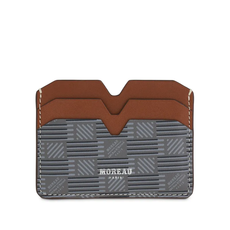 CM 4CC Cardholder in Grey/Brown sold by MARAIS