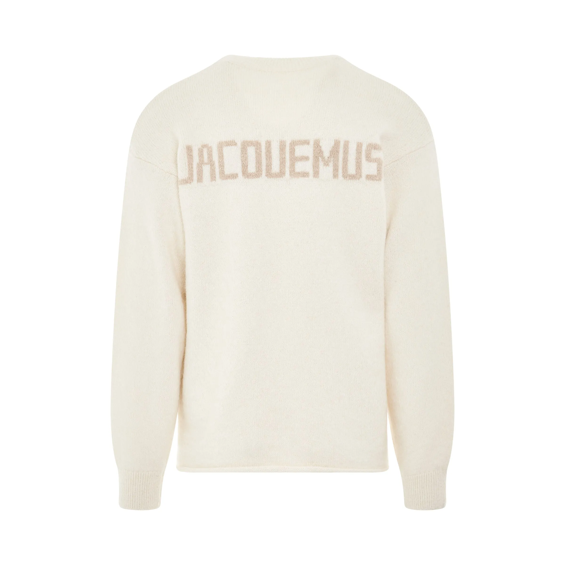 Jacquemus Knit Sweater in Light Beige sold by MARAIS product image thumbnail 4