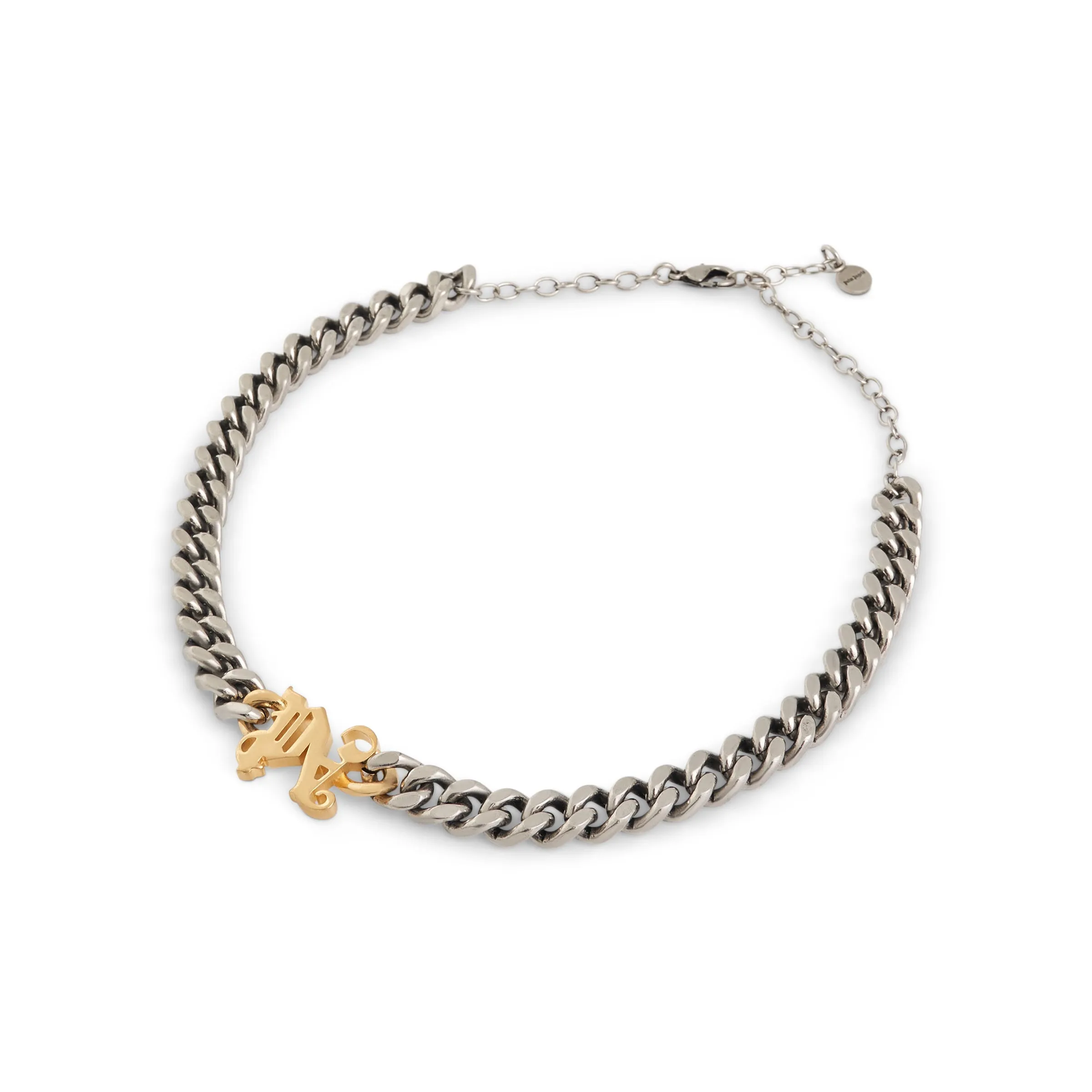 Monogram Chain Necklace in Silver/Gold sold by MARAIS product image thumbnail 2