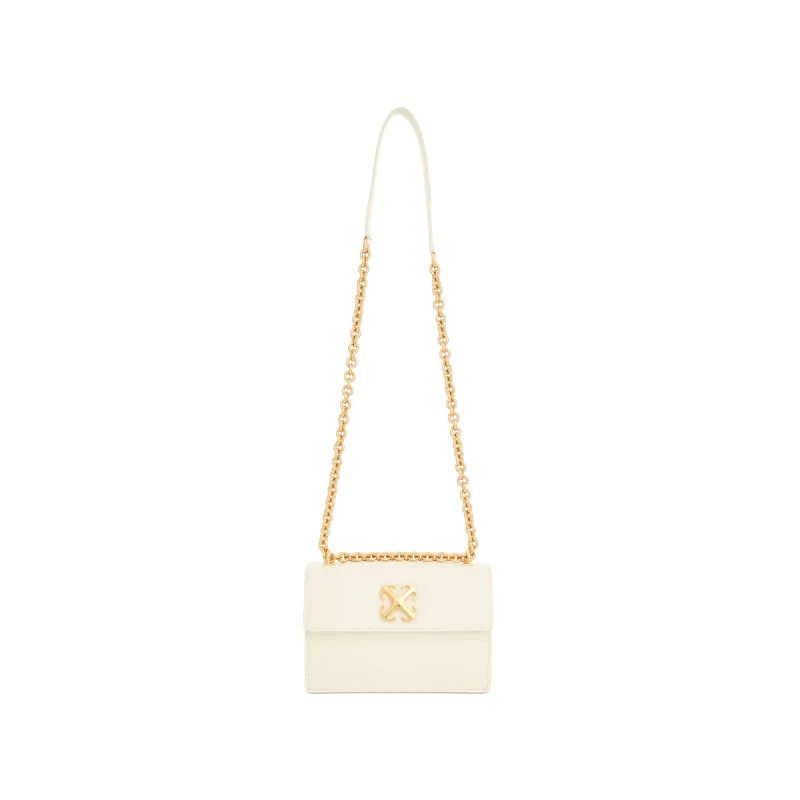 Jitney 2.0 Shoulder Chain Bag in White sold by MARAIS