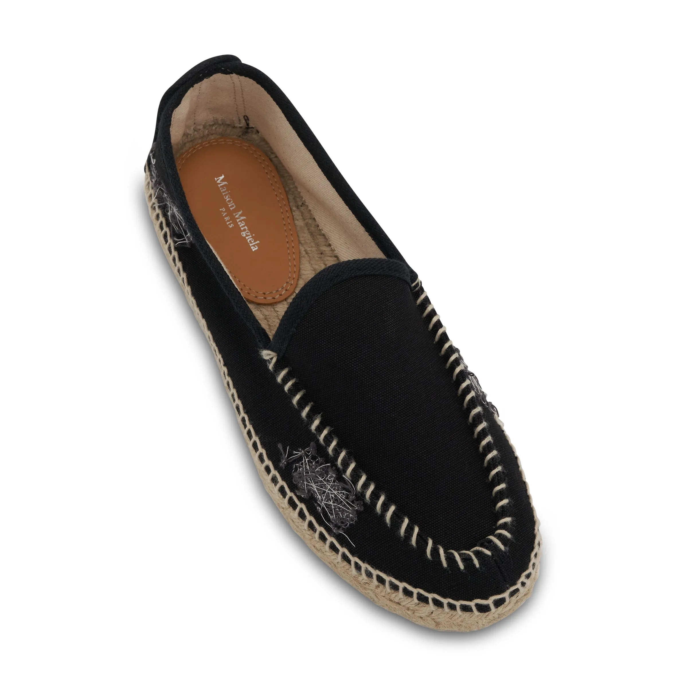 Embroidered Espadrilles in Black sold by MARAIS product image thumbnail 3