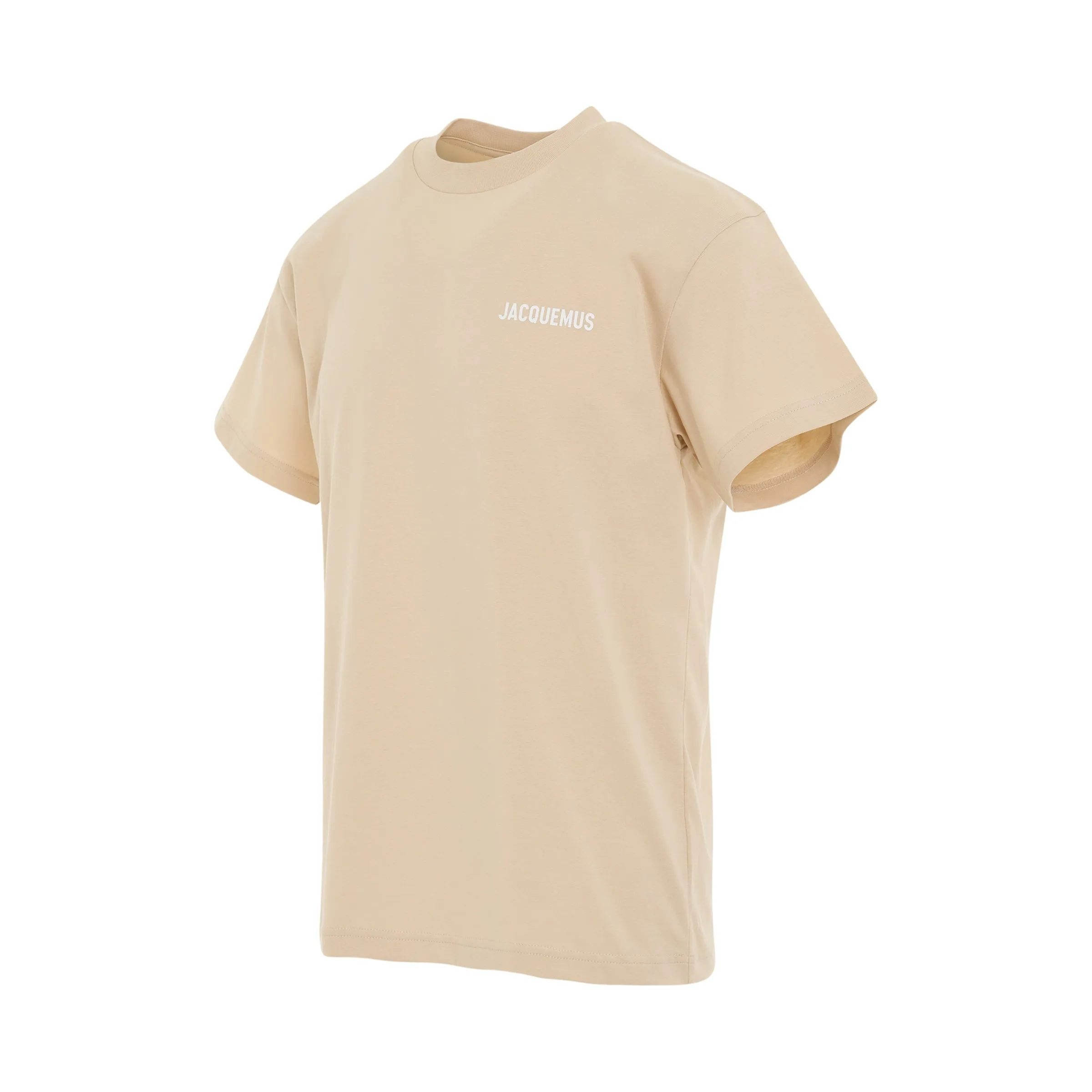 Jacquemus Logo T-Shirt in Light Beige sold by MARAIS product image thumbnail 2