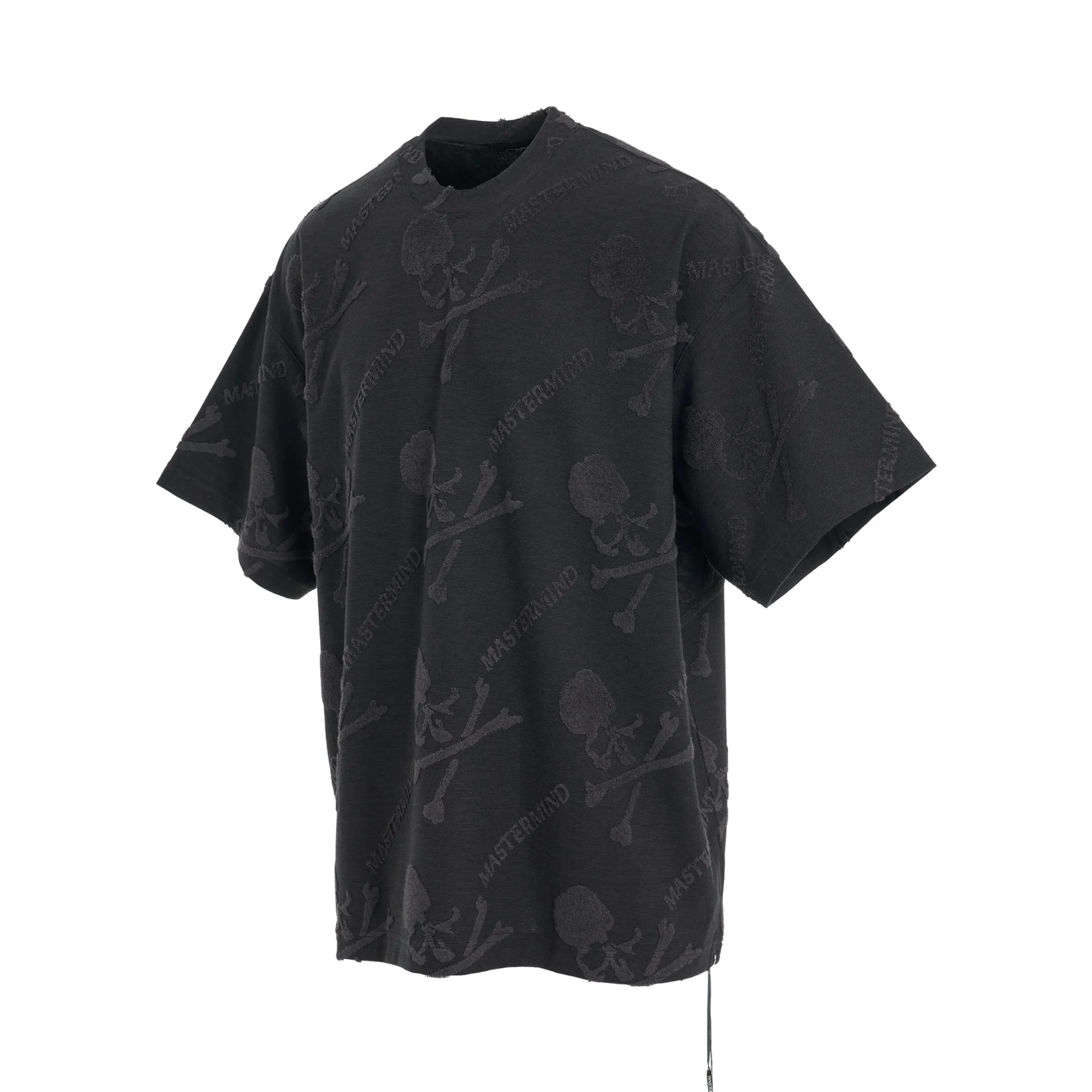 Pile Monogram Oversized T-Shirt in Black sold by MARAIS product image thumbnail 2