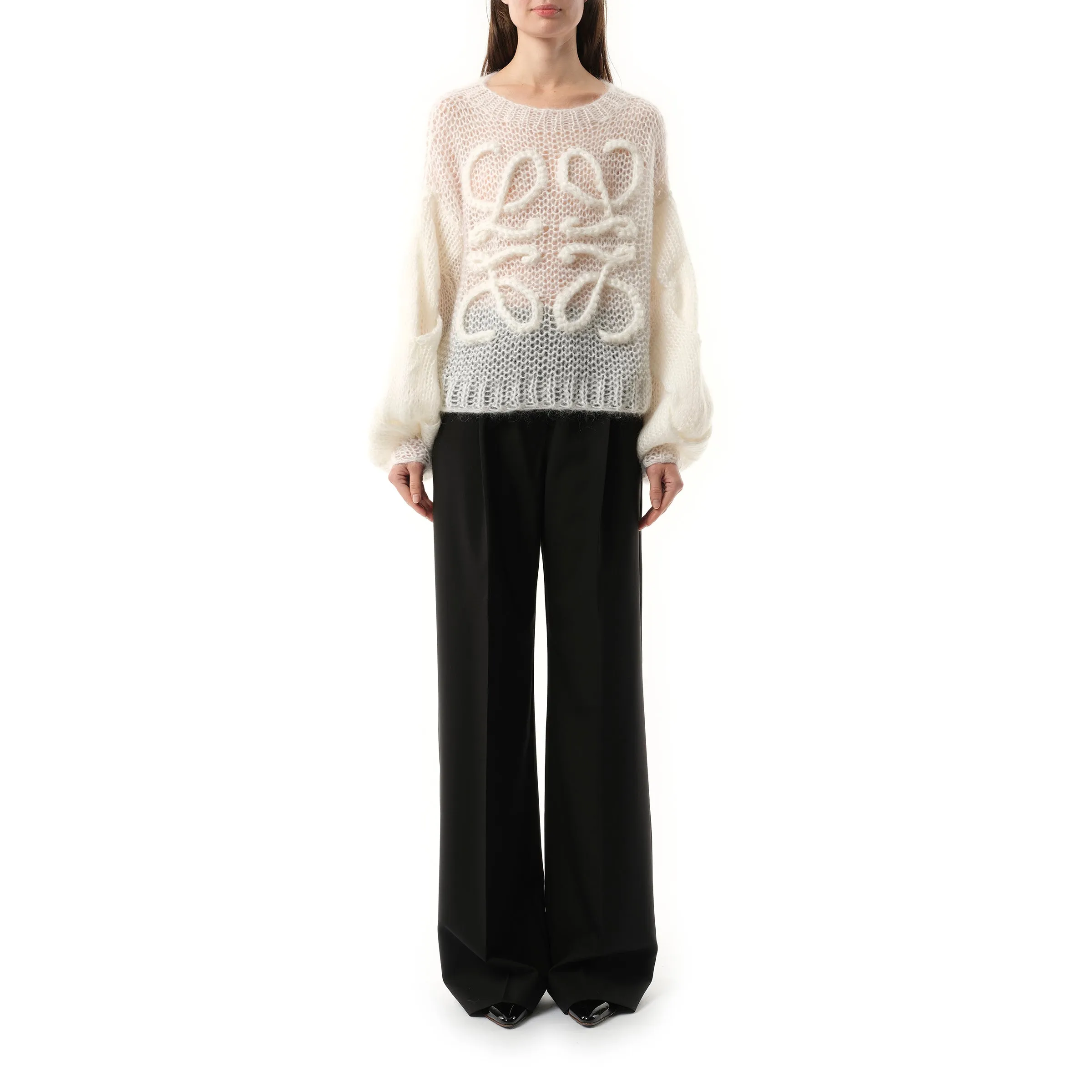 Anagram Sweater in Soft White sold by MARAIS product image thumbnail 4
