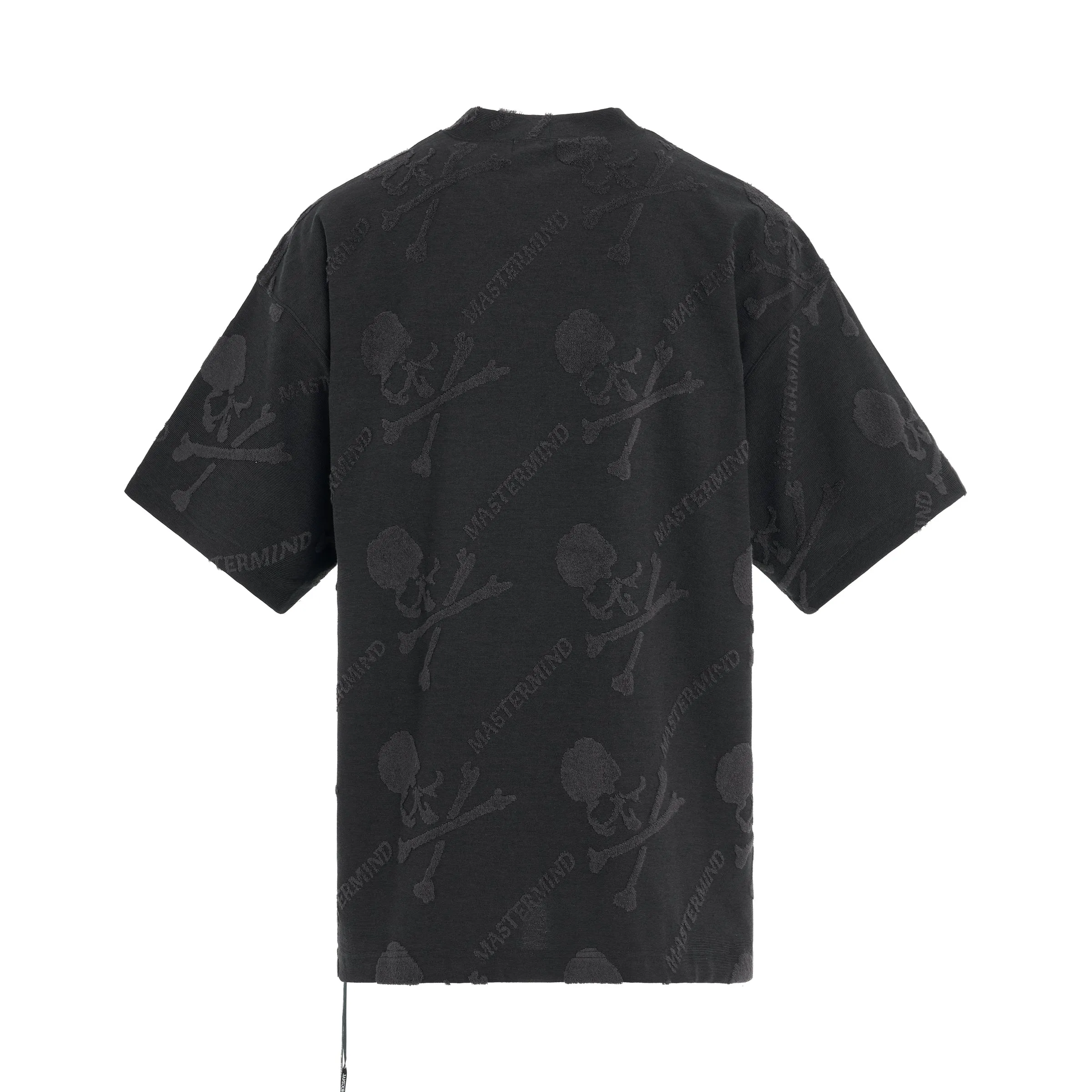 Pile Monogram Oversized T-Shirt in Black sold by MARAIS product image thumbnail 4