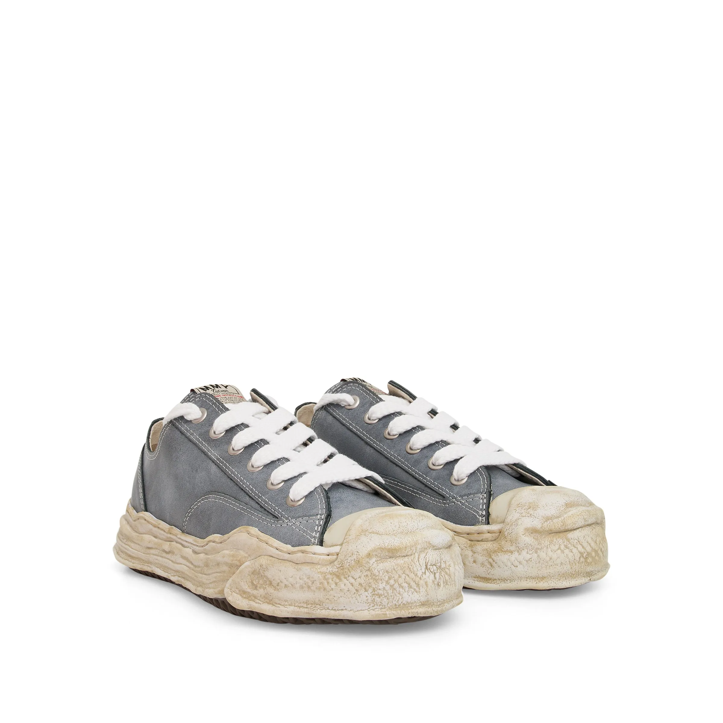 Hank OG Vintage Sole Sneaker in Black/White sold by MARAIS product image thumbnail 2