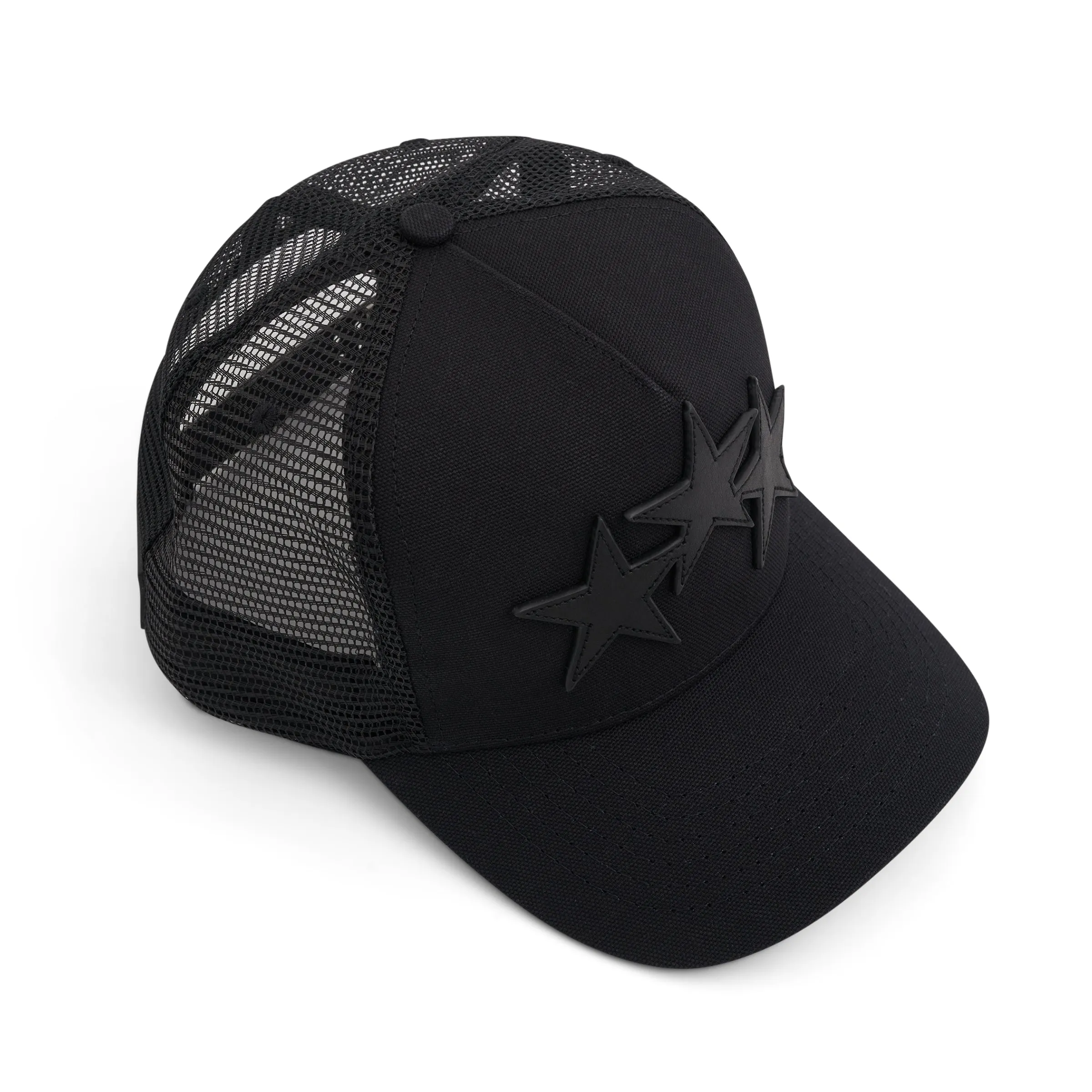 3 Star Trucker Hat in Black sold by MARAIS product image thumbnail 4