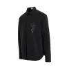 Nature Lover Heavy Cotton Shirt in Black sold by MARAIS