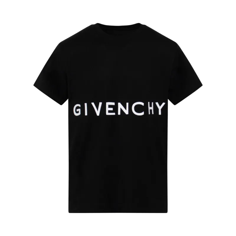 4G Logo Oversized T-Shirt in Black sold by MARAIS