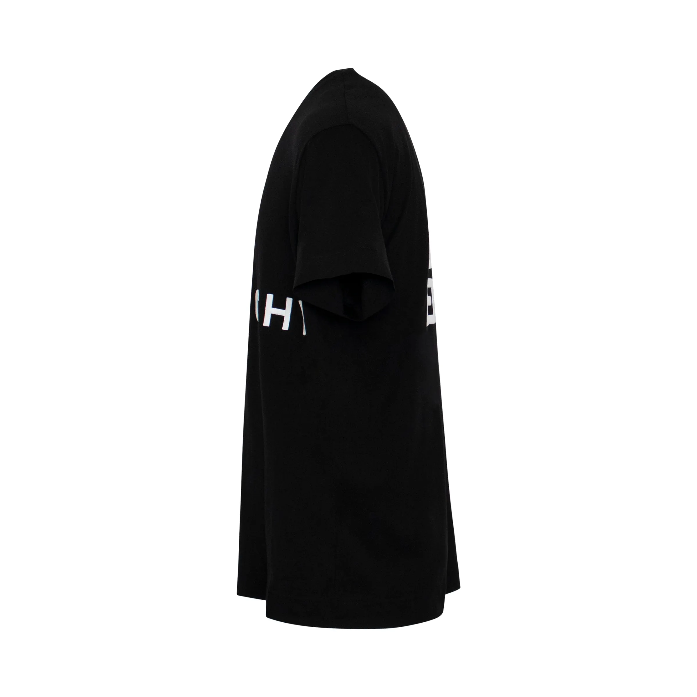 4G Logo Oversized T-Shirt in Black sold by MARAIS product image thumbnail 3