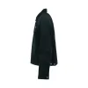 Logo Dirty Washed Denim Trucker Jacket in Black sold by MARAIS