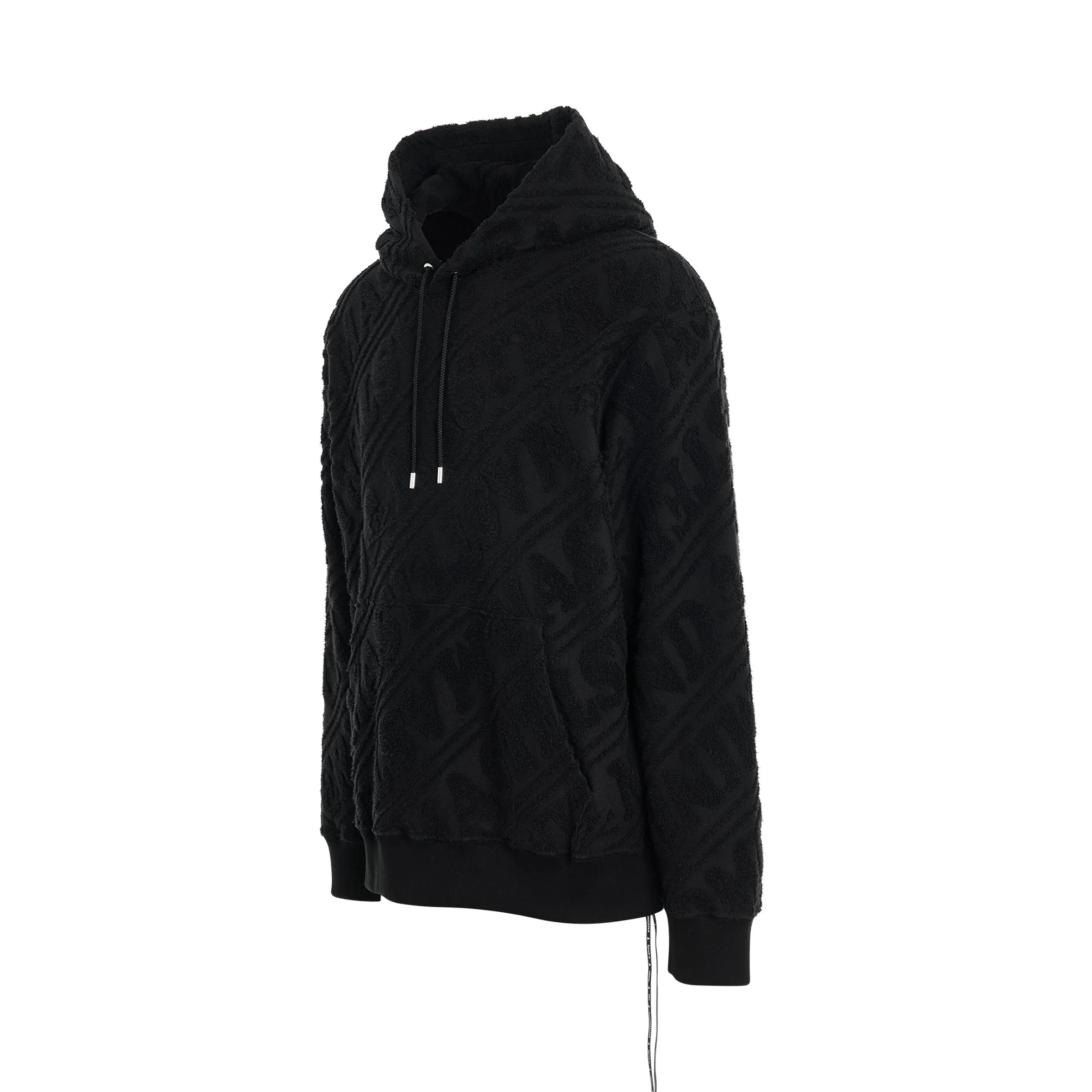 Pile Jacquard Hoodie in Black sold by MARAIS product image thumbnail 2