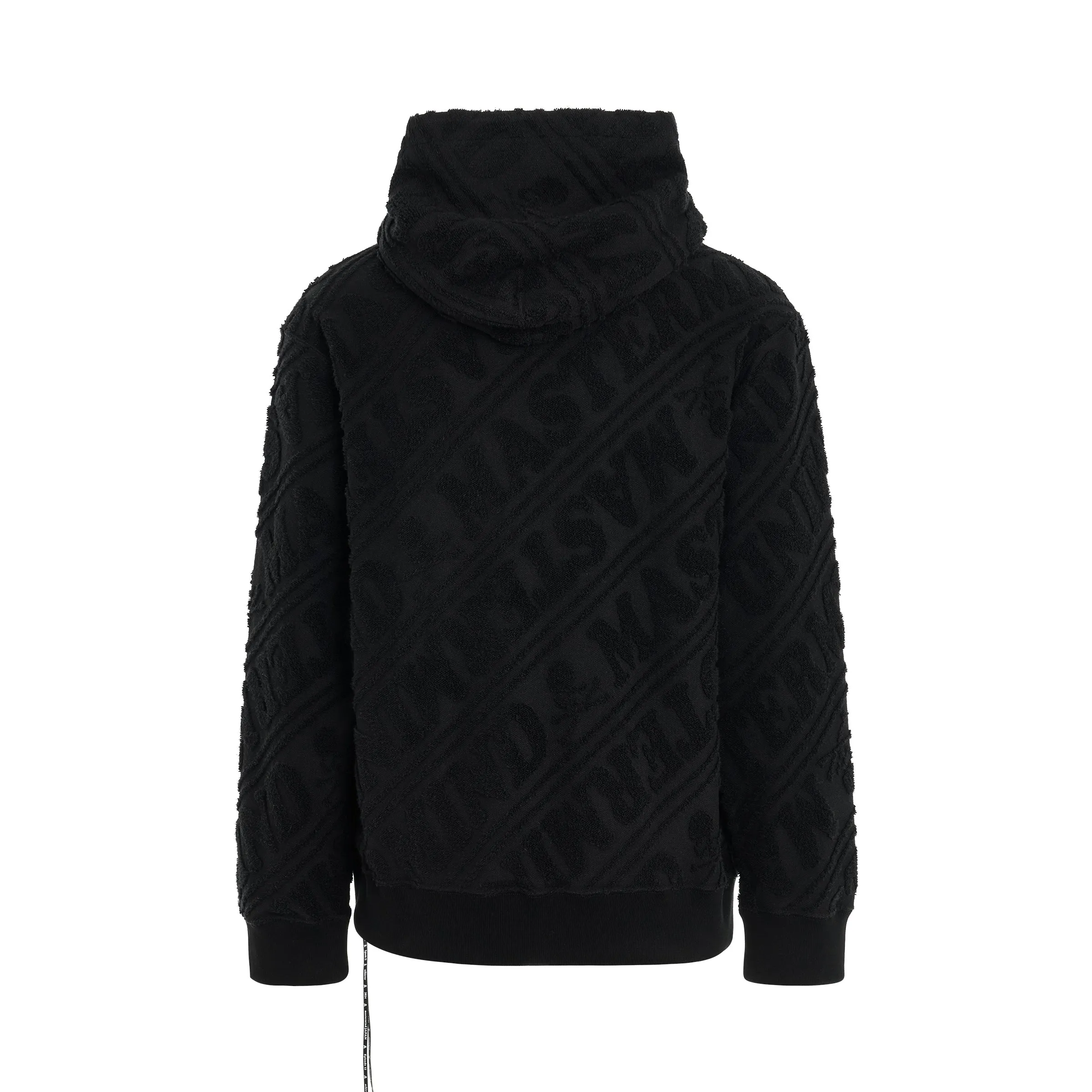 Pile Jacquard Hoodie in Black sold by MARAIS product image thumbnail 4