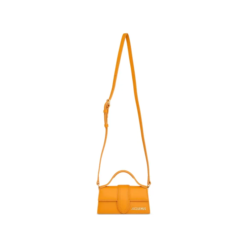 Le Bambino Leather Bag in Dark Orange sold by MARAIS