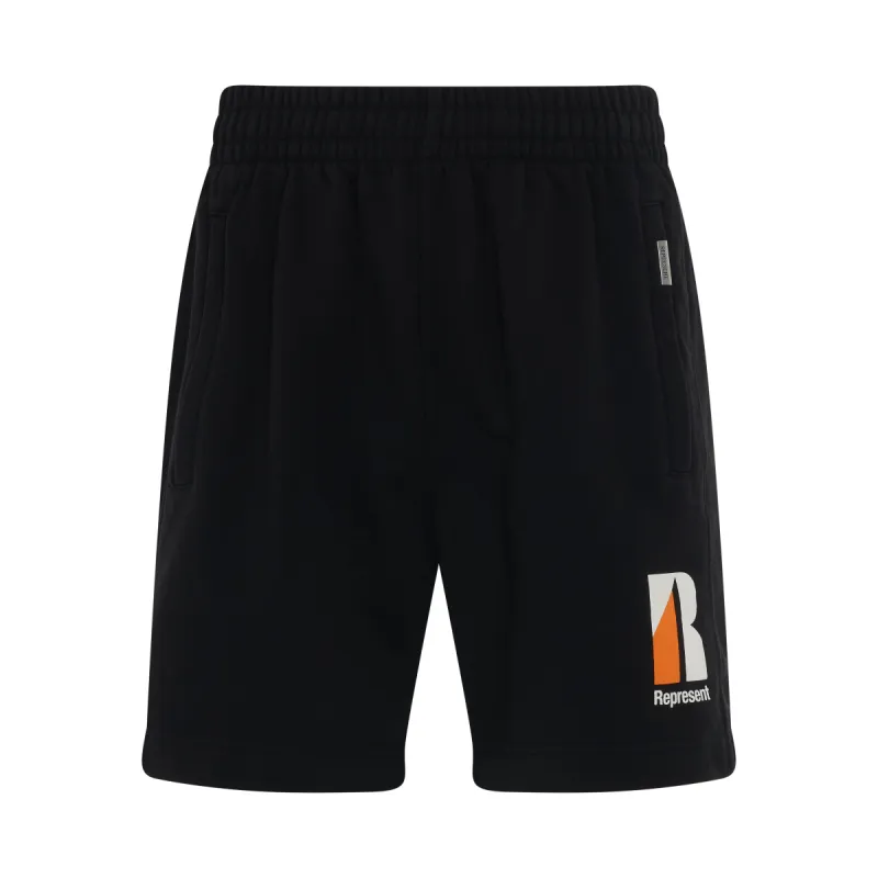 Decade of Speed Shorts in Jet Black sold by MARAIS