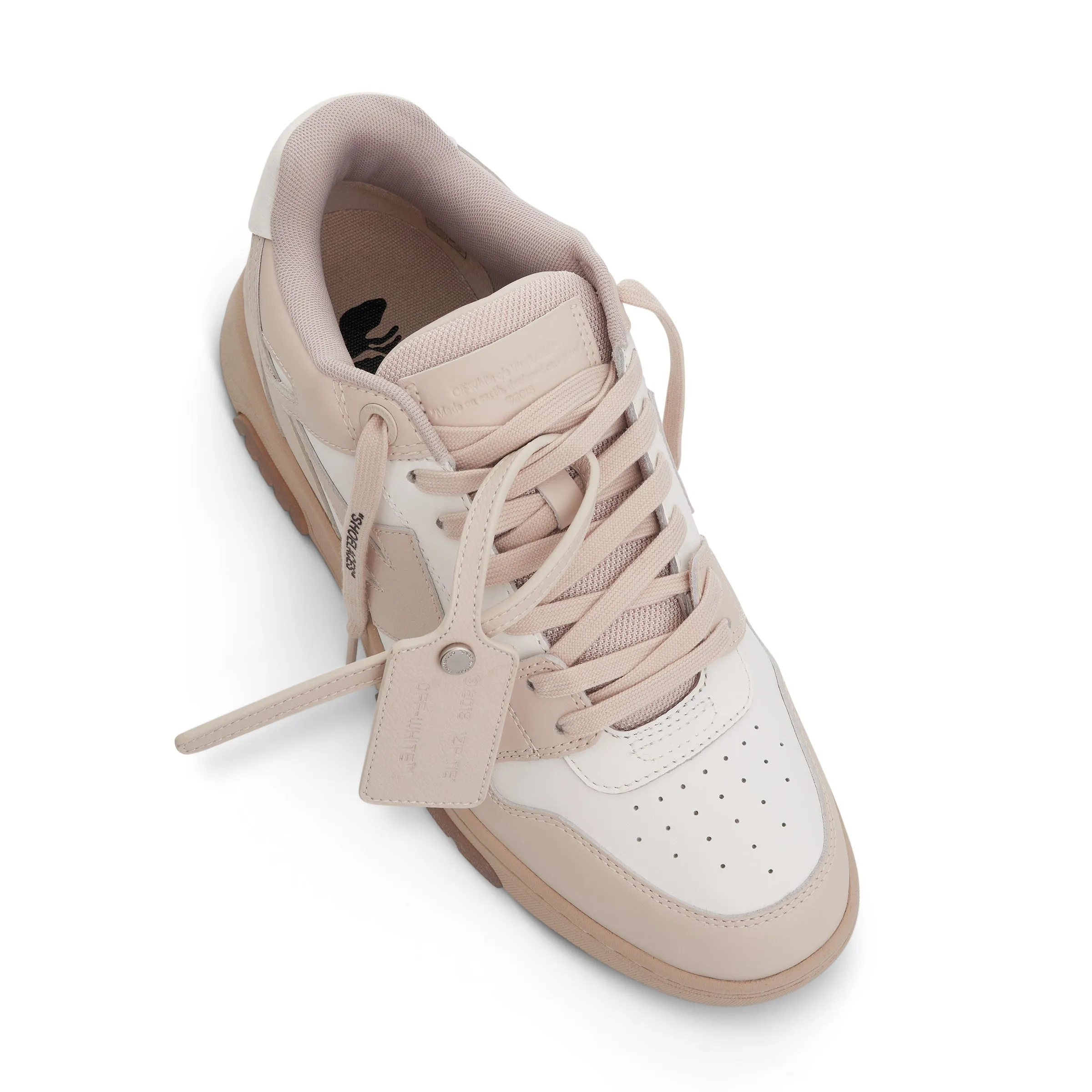 Out Of Office Leather Sneaker in Beige/White sold by MARAIS product image thumbnail 4