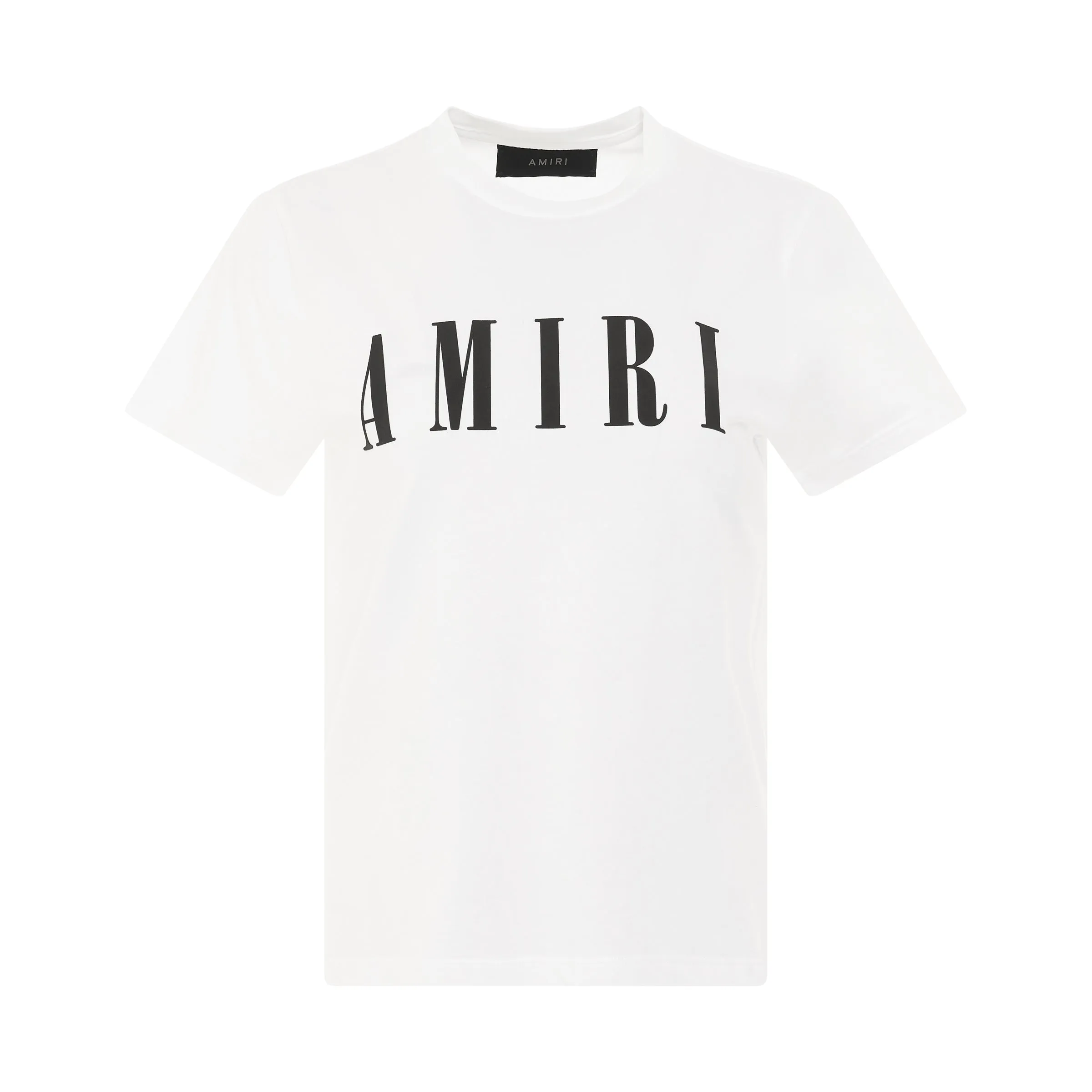 Core Logo Cotton T-Shirt in White sold by MARAIS