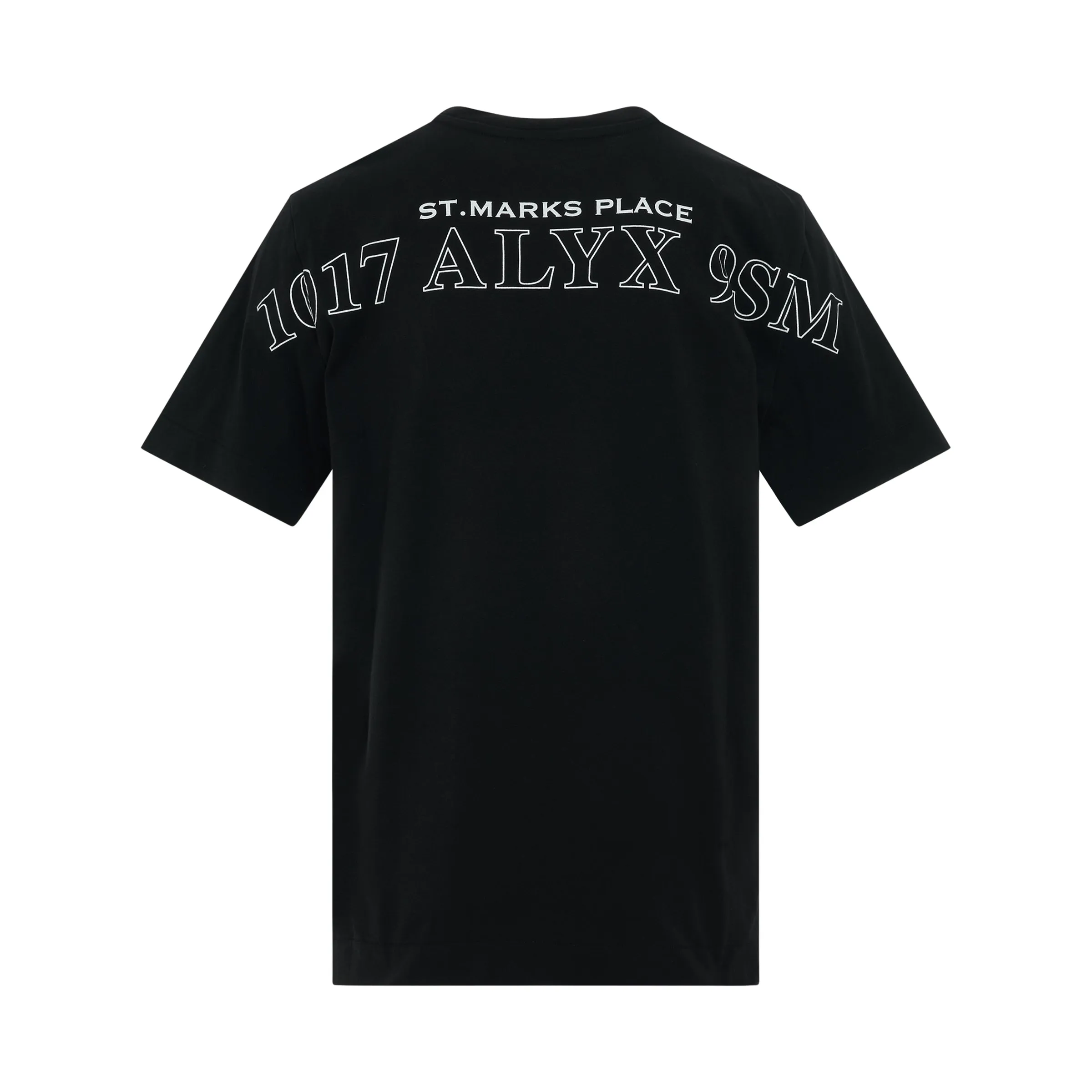 Printed Logo T-Shirt in Black sold by MARAIS product image thumbnail 4
