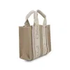 Small Woody Tote Bag in Wild Grey sold by MARAIS