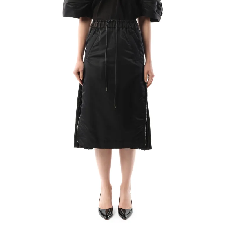 Nylon Skirt in Black sold by MARAIS