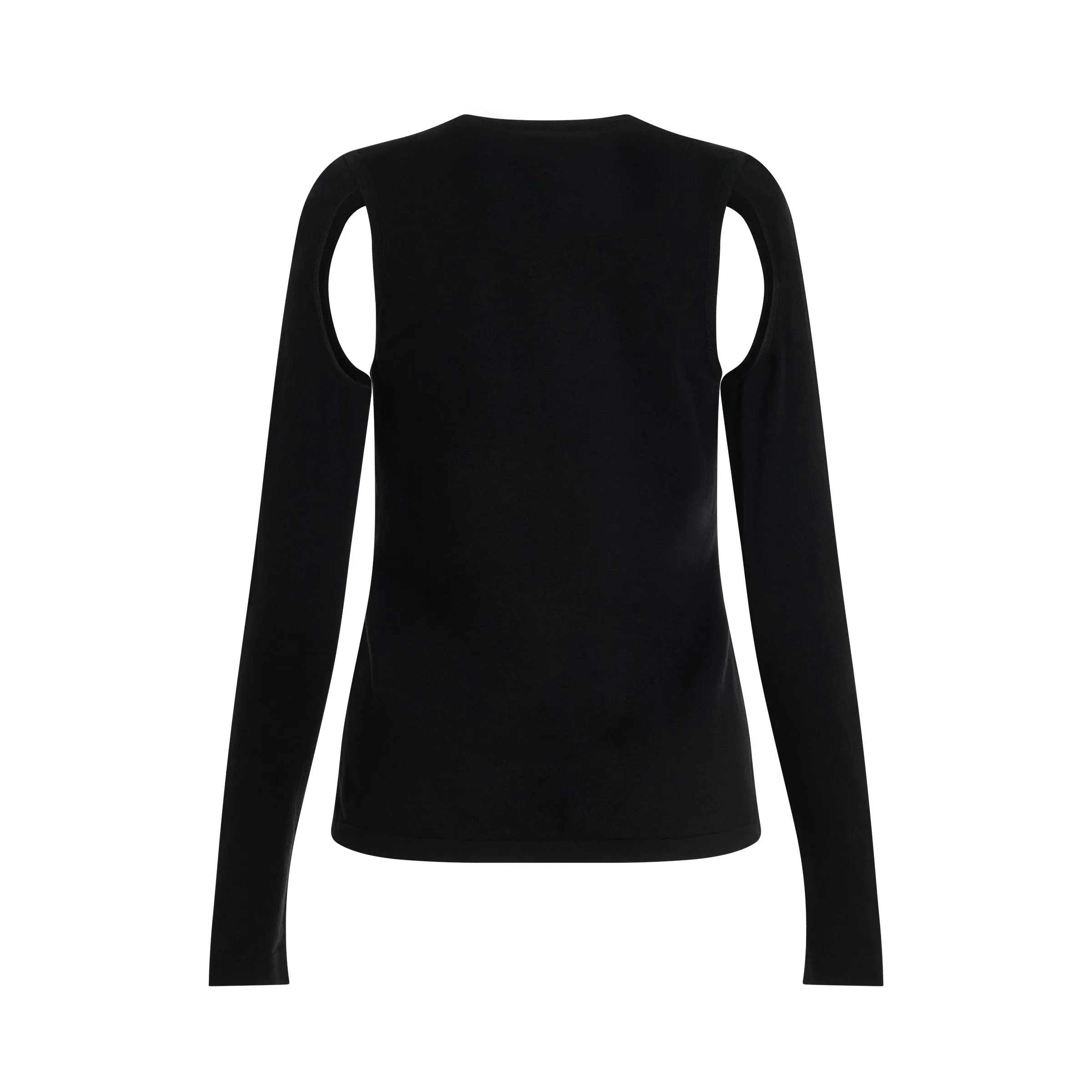 Cut Out Sweater in Black sold by MARAIS product image thumbnail 4