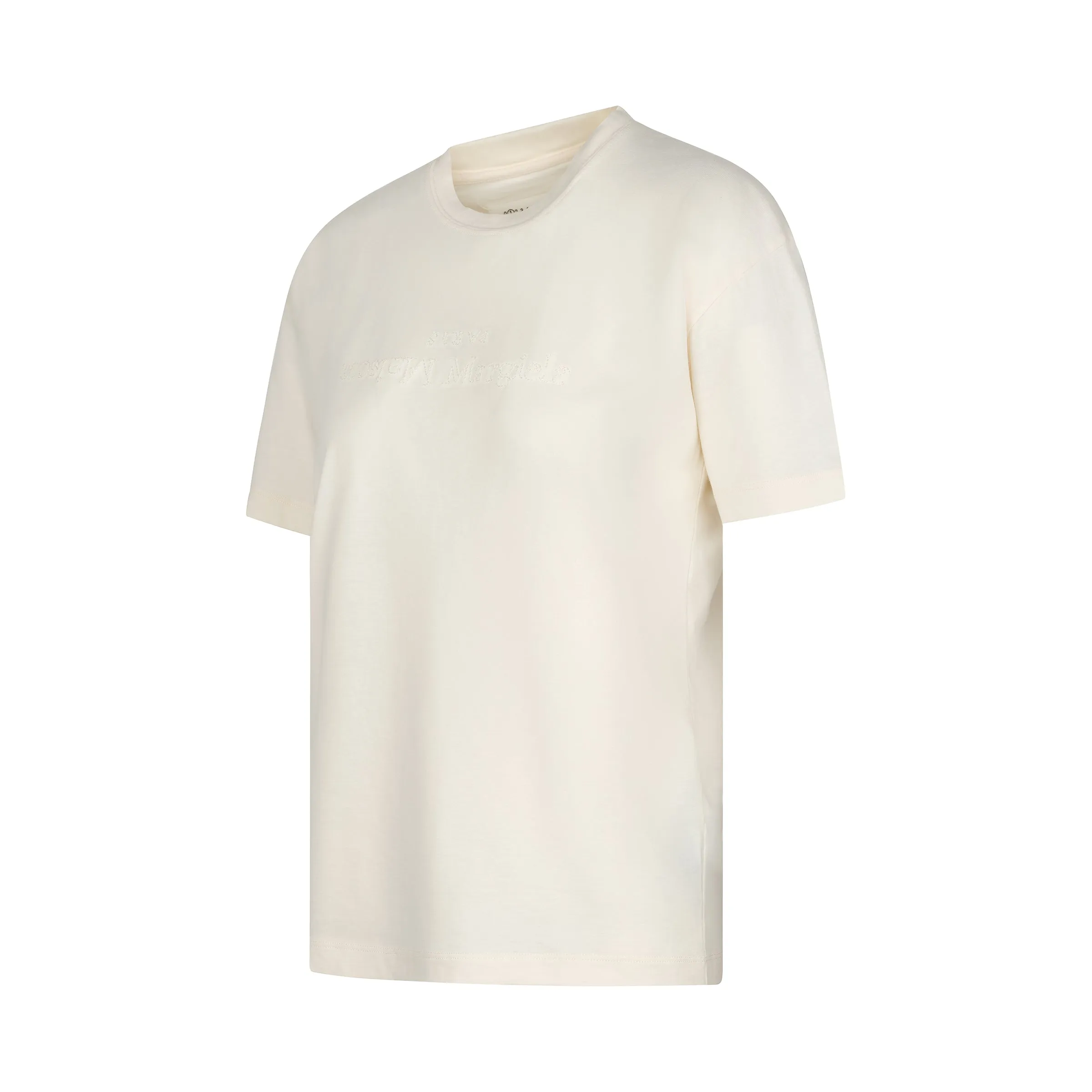 Reverse Logo T-Shirt in Ivory sold by MARAIS product image thumbnail 2