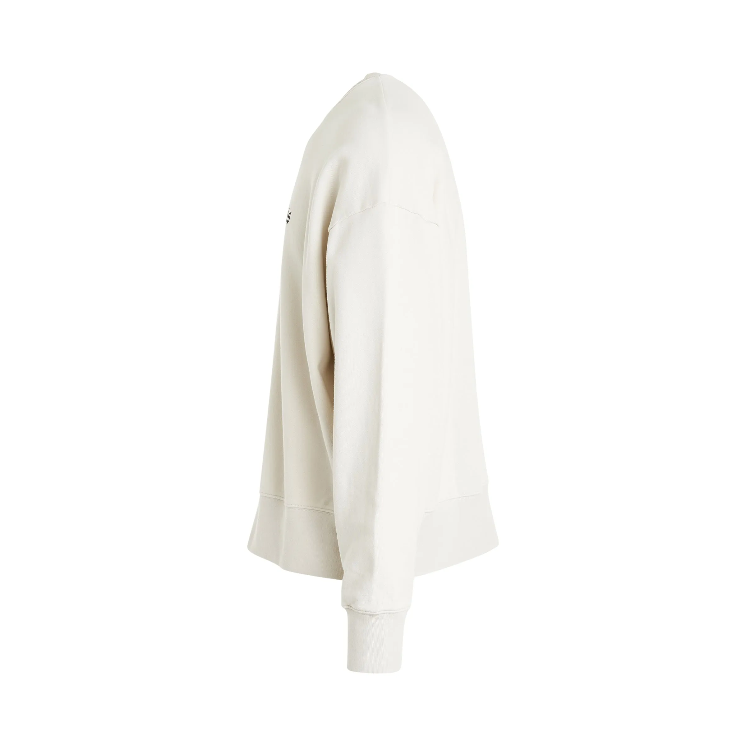 Logo Crewneck Sweater in Off White sold by MARAIS product image thumbnail 3