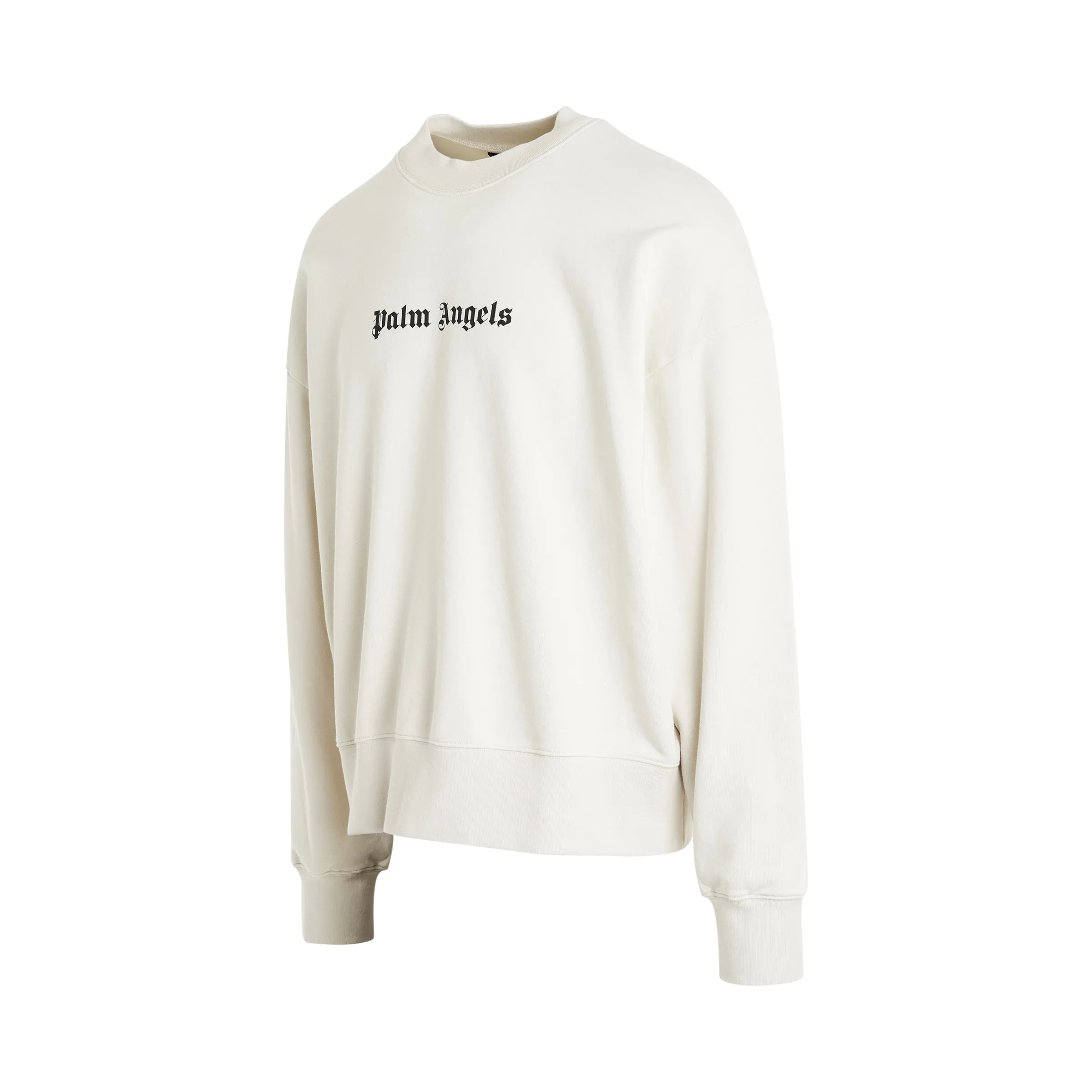 Logo Crewneck Sweater in Off White sold by MARAIS product image thumbnail 2