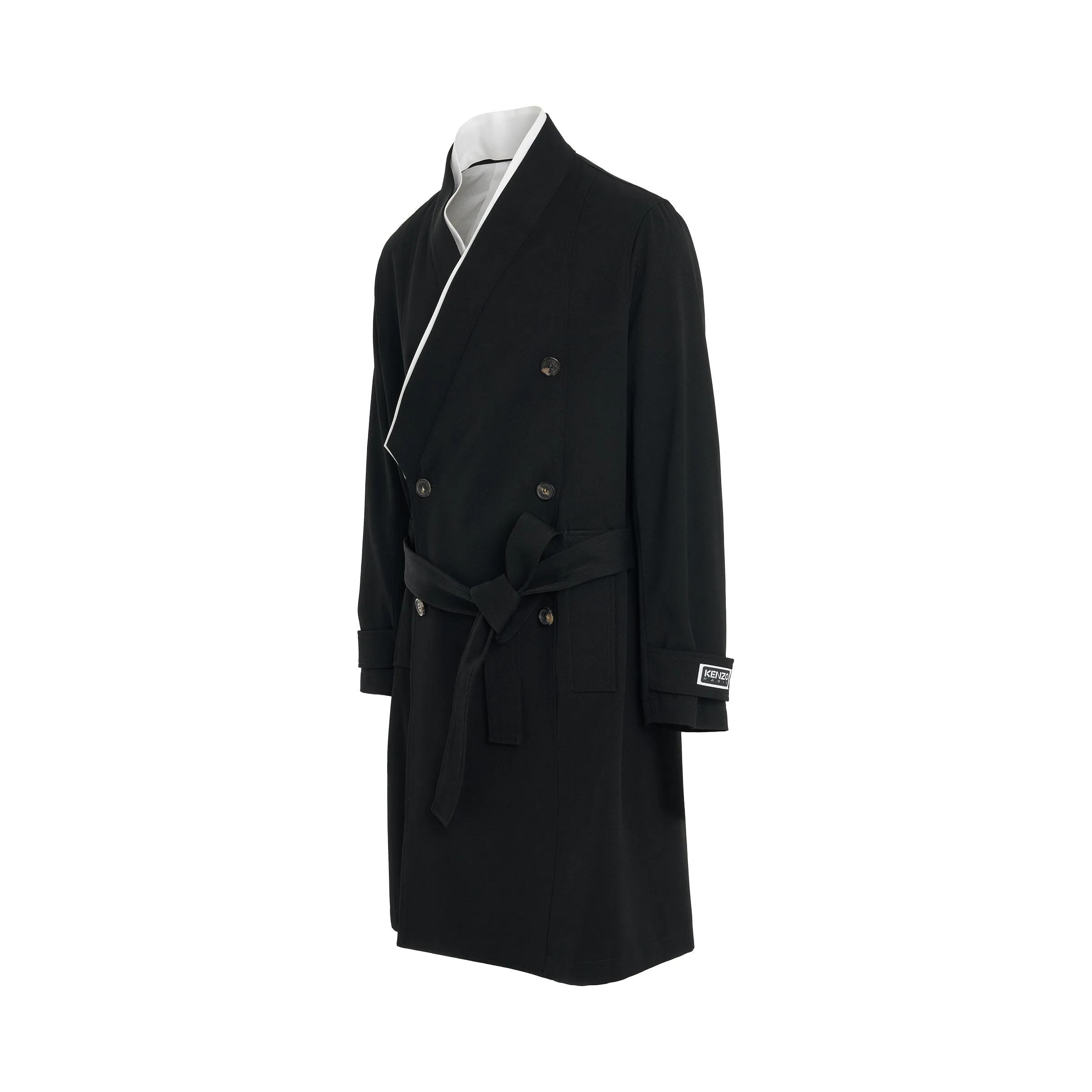 Kimono Coat in Black sold by MARAIS product image thumbnail 2