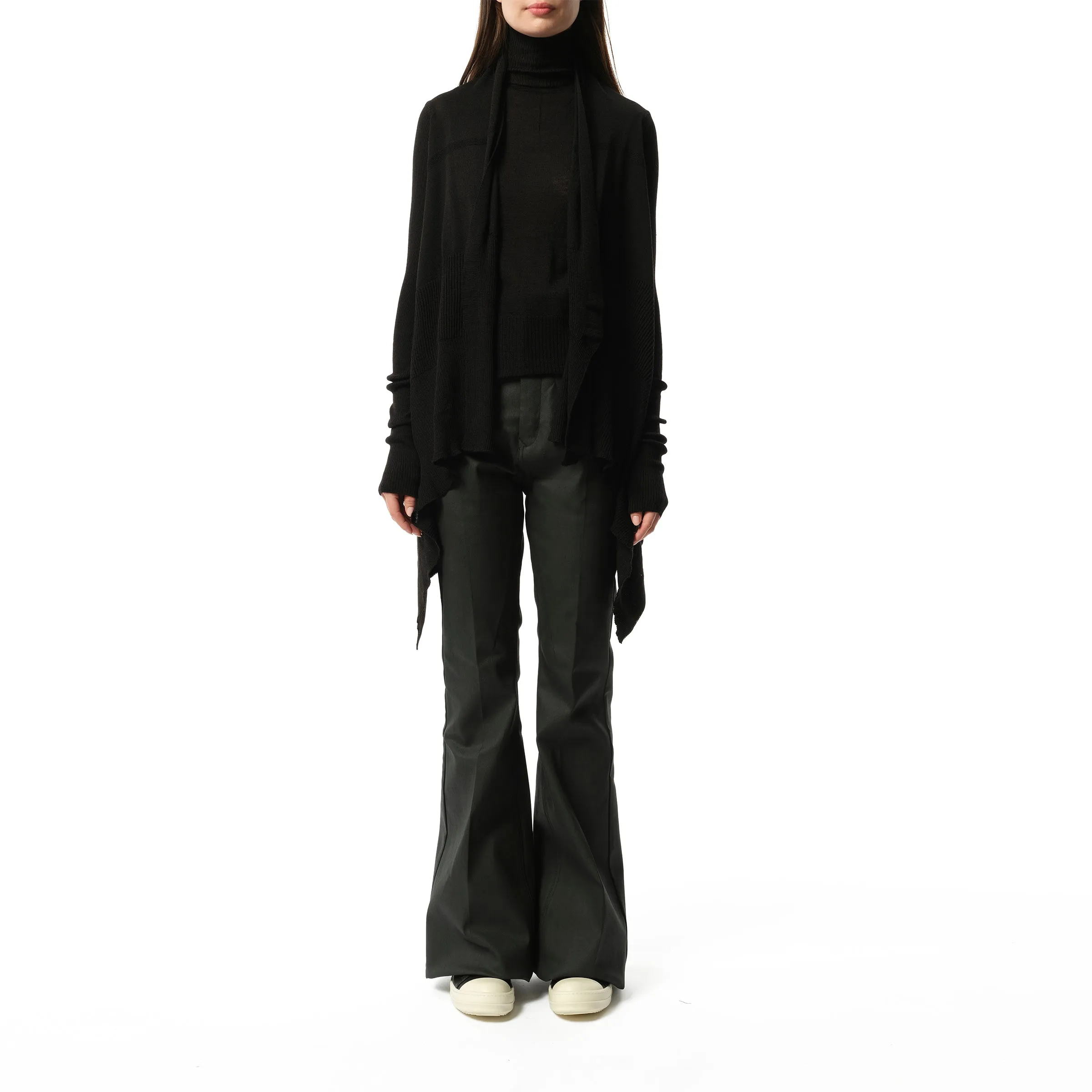 Medium Wrap Cardigan in Black sold by MARAIS product image thumbnail 4