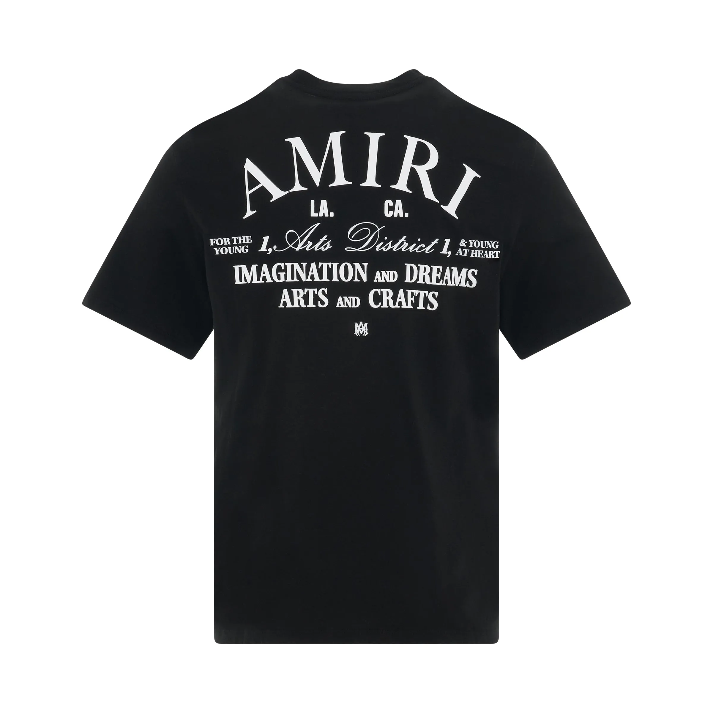 Amiri Arts District T-Shirt in Black sold by MARAIS product image thumbnail 4