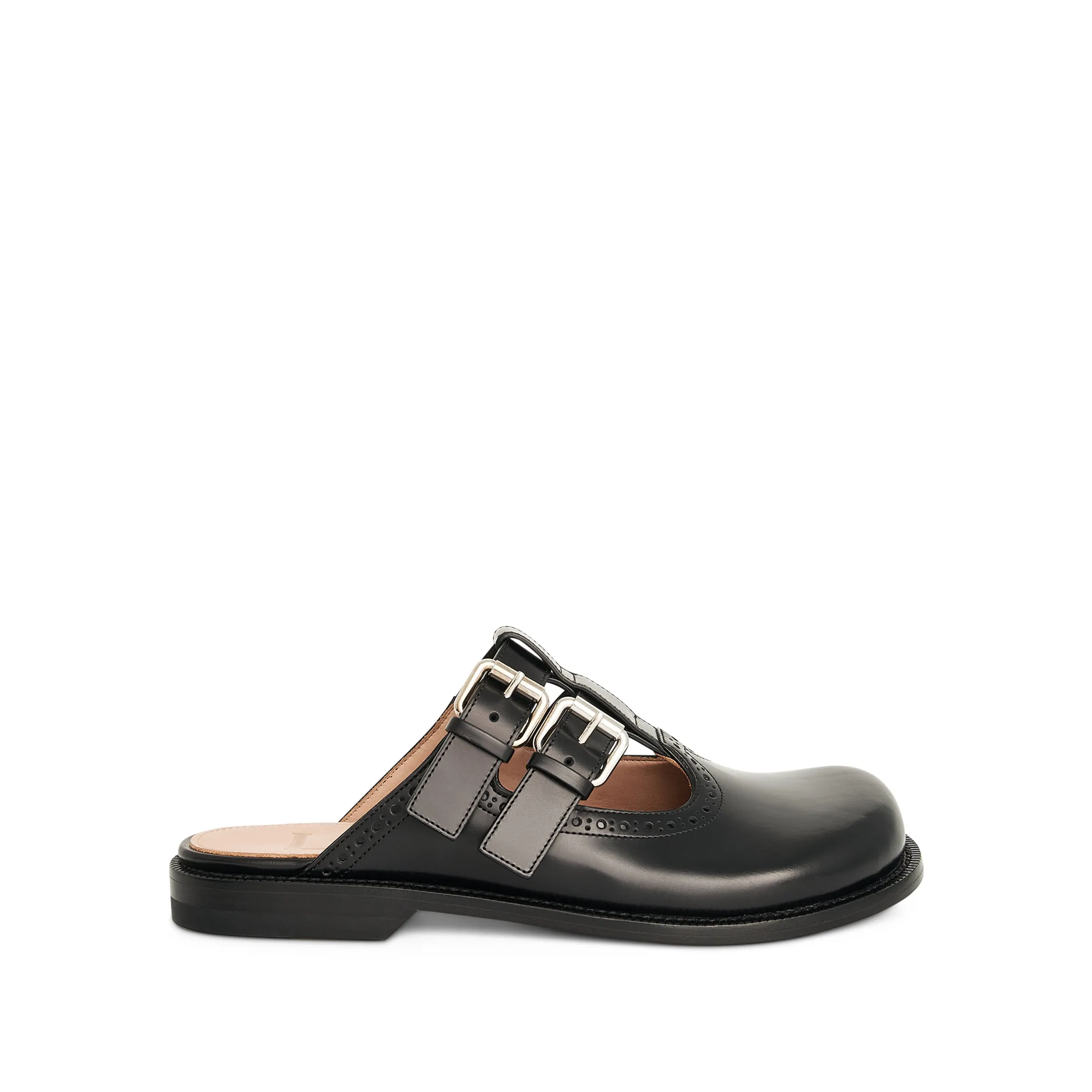 Campo Mary Jane Mule in Black sold by MARAIS