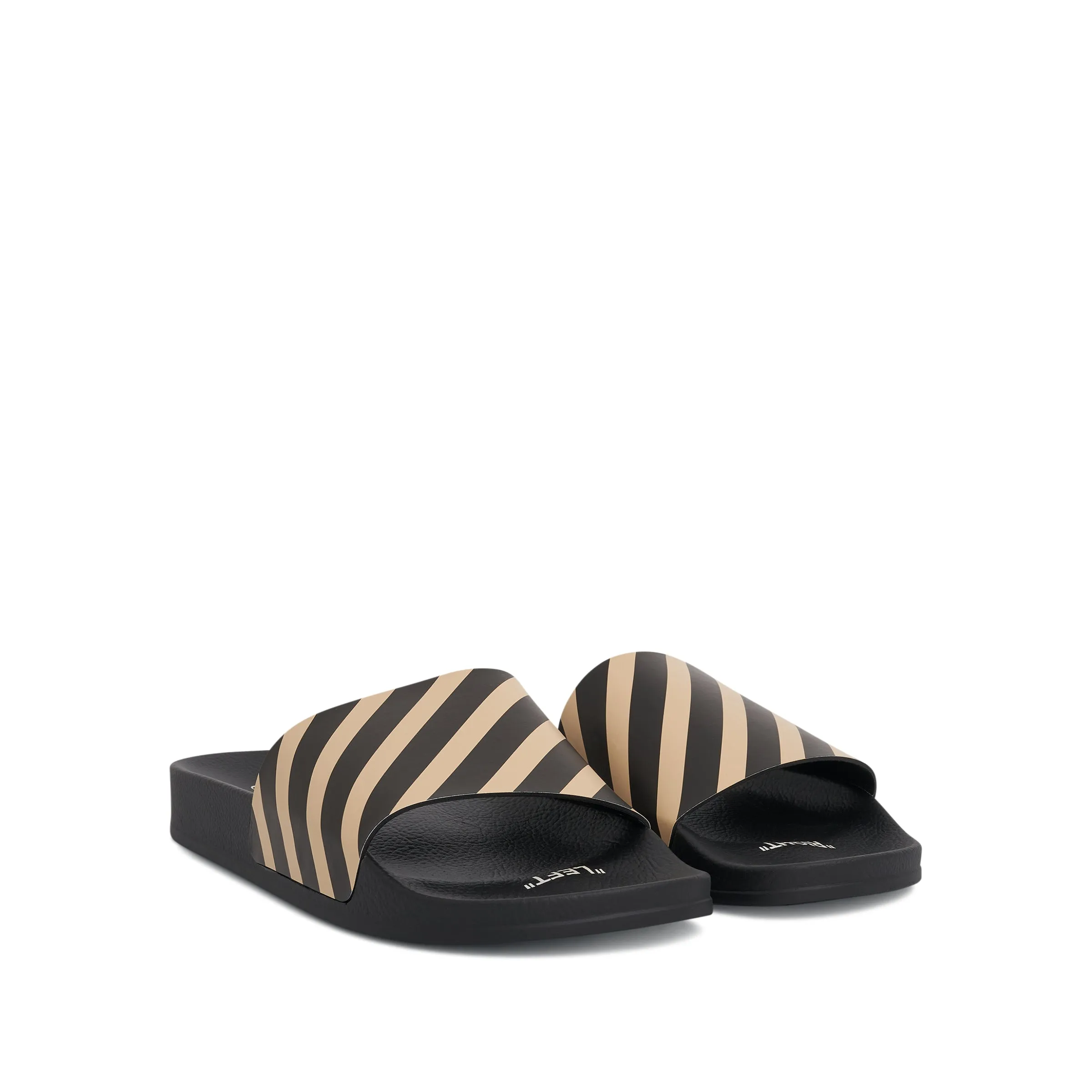 Diagonal Slider in Black/Beige sold by MARAIS product image thumbnail 2