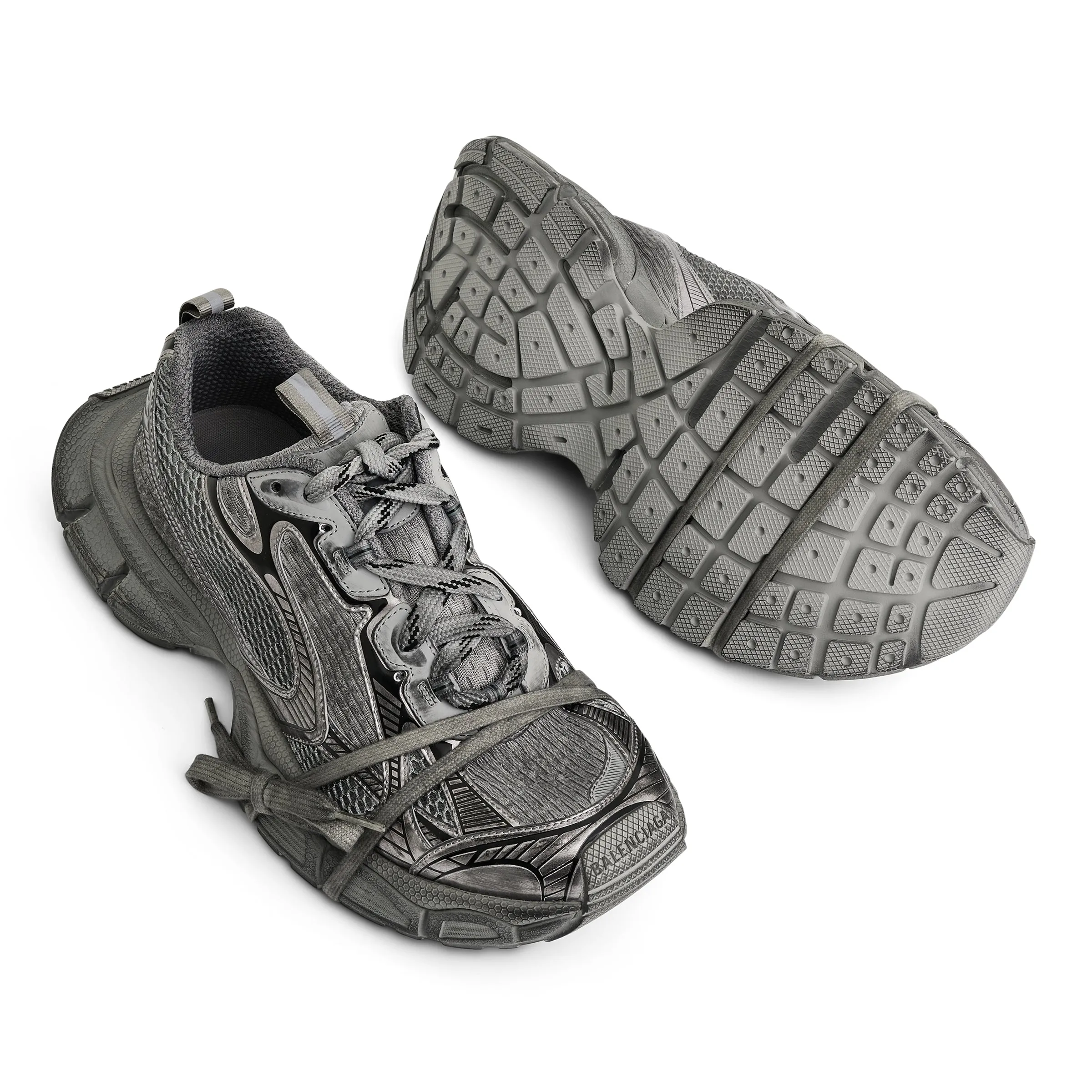 3XL Sneaker in Grey/Black sold by MARAIS product image thumbnail 4