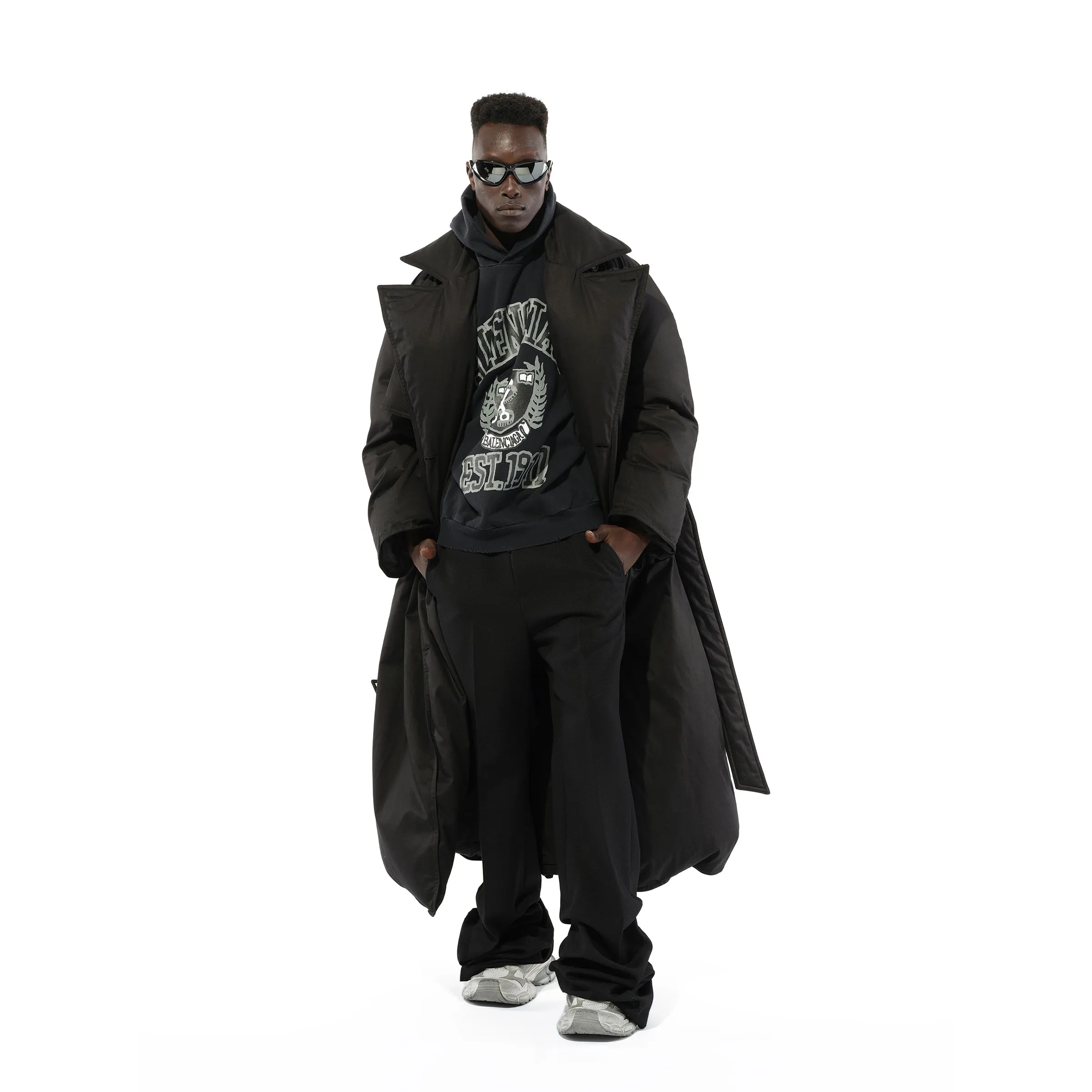 Wave Bootcut Pants in Black sold by MARAIS product image thumbnail 2