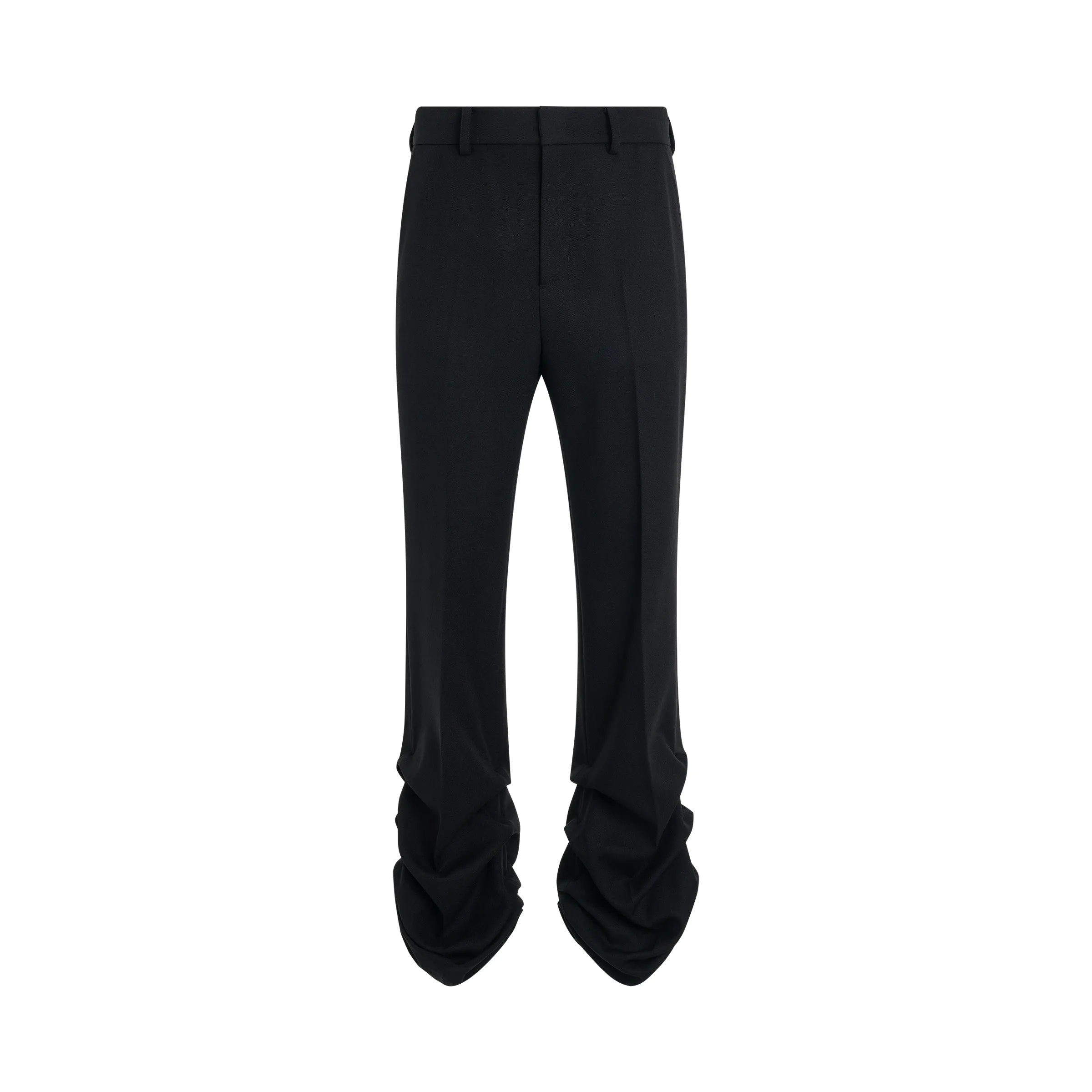 Wave Bootcut Pants in Black sold by MARAIS