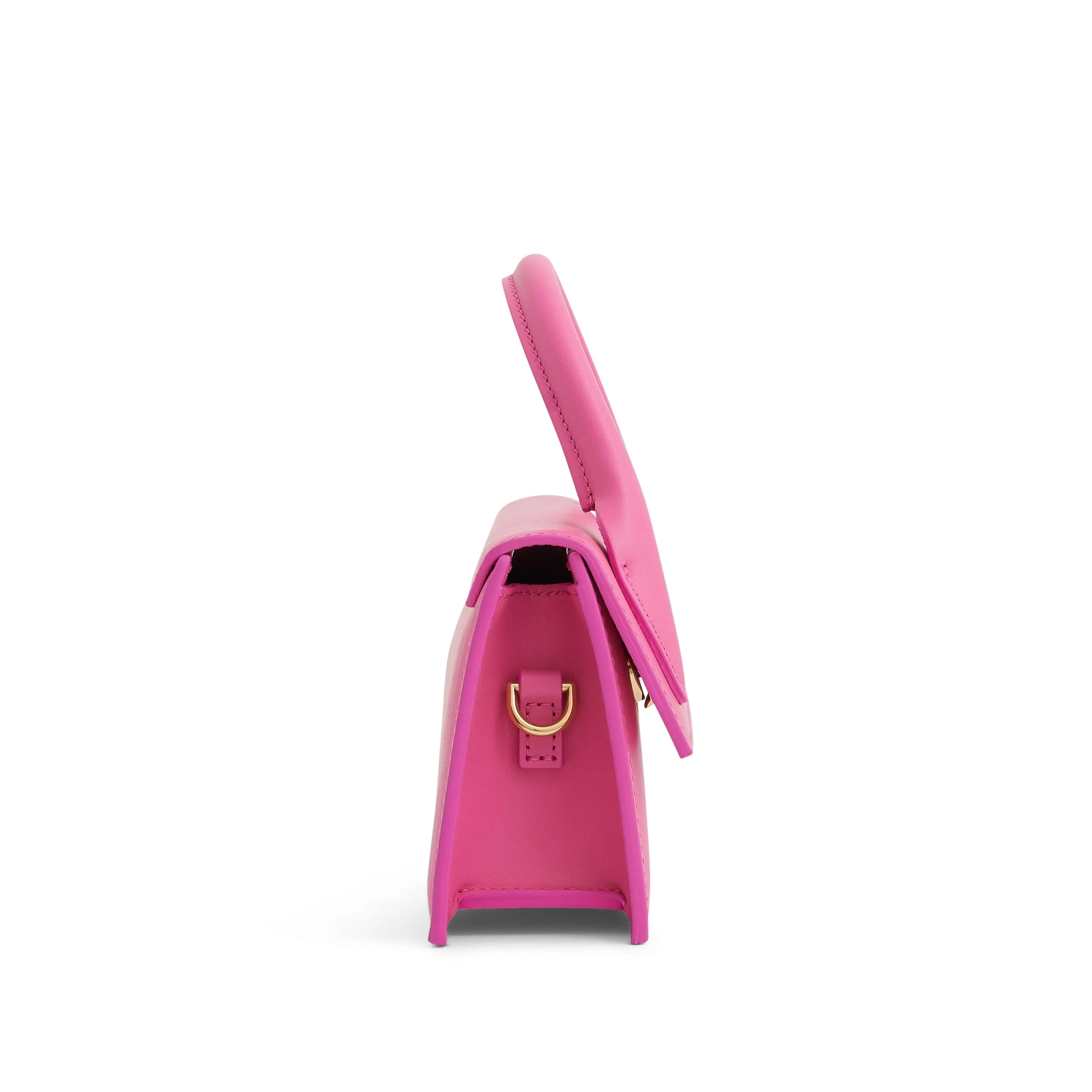 Le Chiquito Long Leather Bag in Pink sold by MARAIS product image thumbnail 3