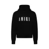 Amiri Core Logo Hoodie in Black sold by MARAIS