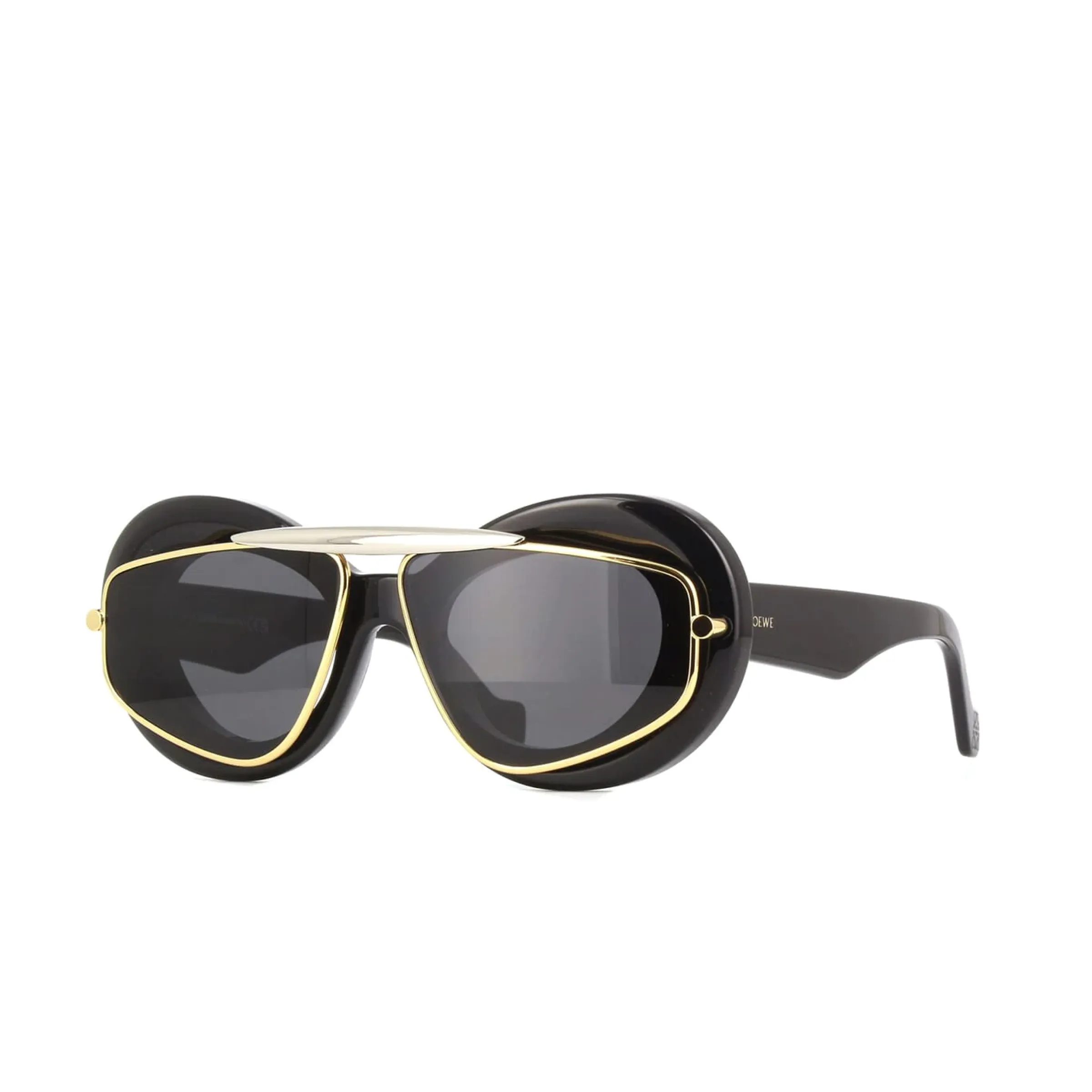 Loewe LW40120I 5901A Acetate Sunglasses in Black sold by MARAIS product image thumbnail 2