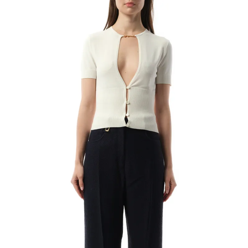 Le Haut Pralu MC in Off White made by Jacquemus