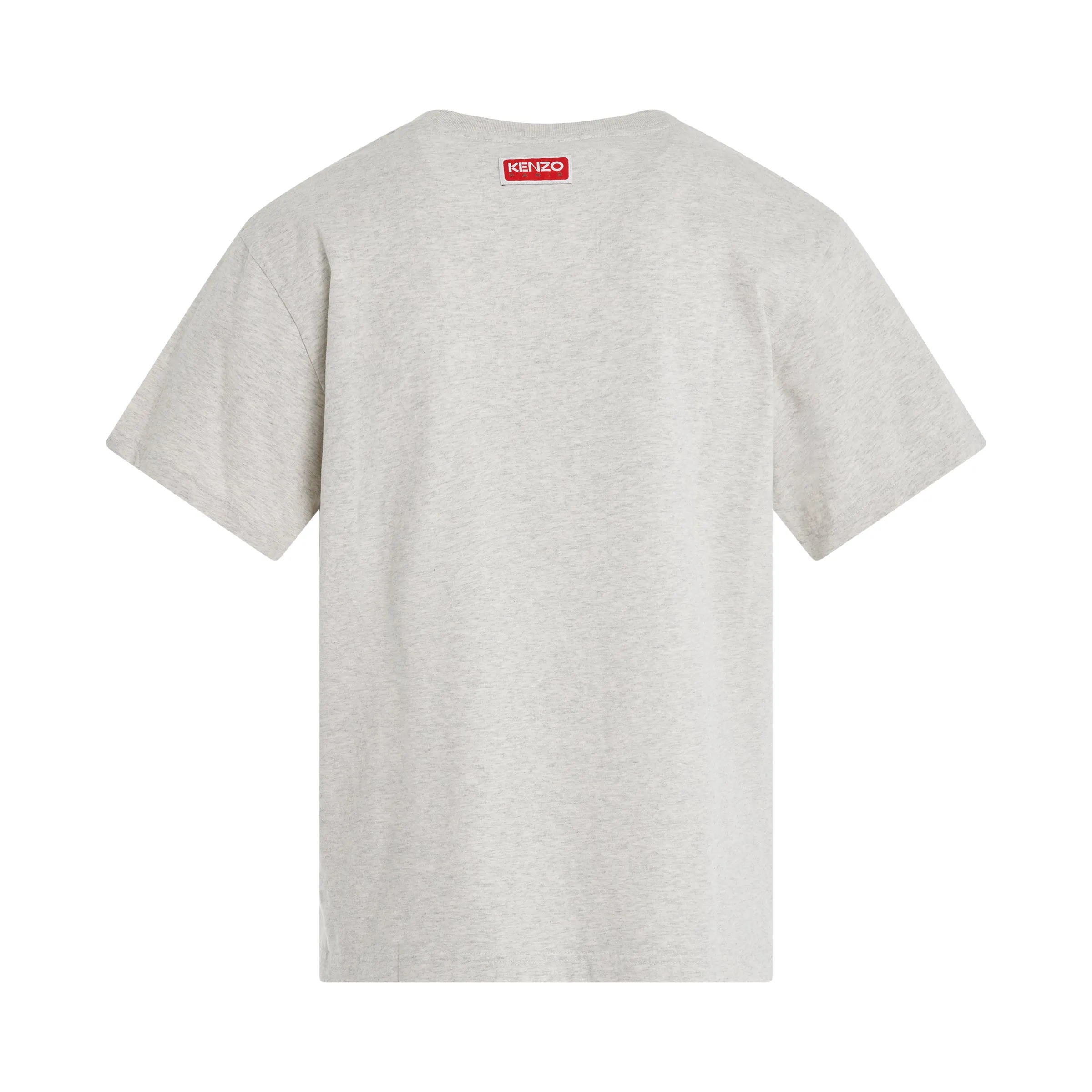 Lucky Tiger Oversized T-Shirt in Pale Grey sold by MARAIS product image thumbnail 4