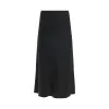 Straight Knee Length Skirt in Black sold by MARAIS